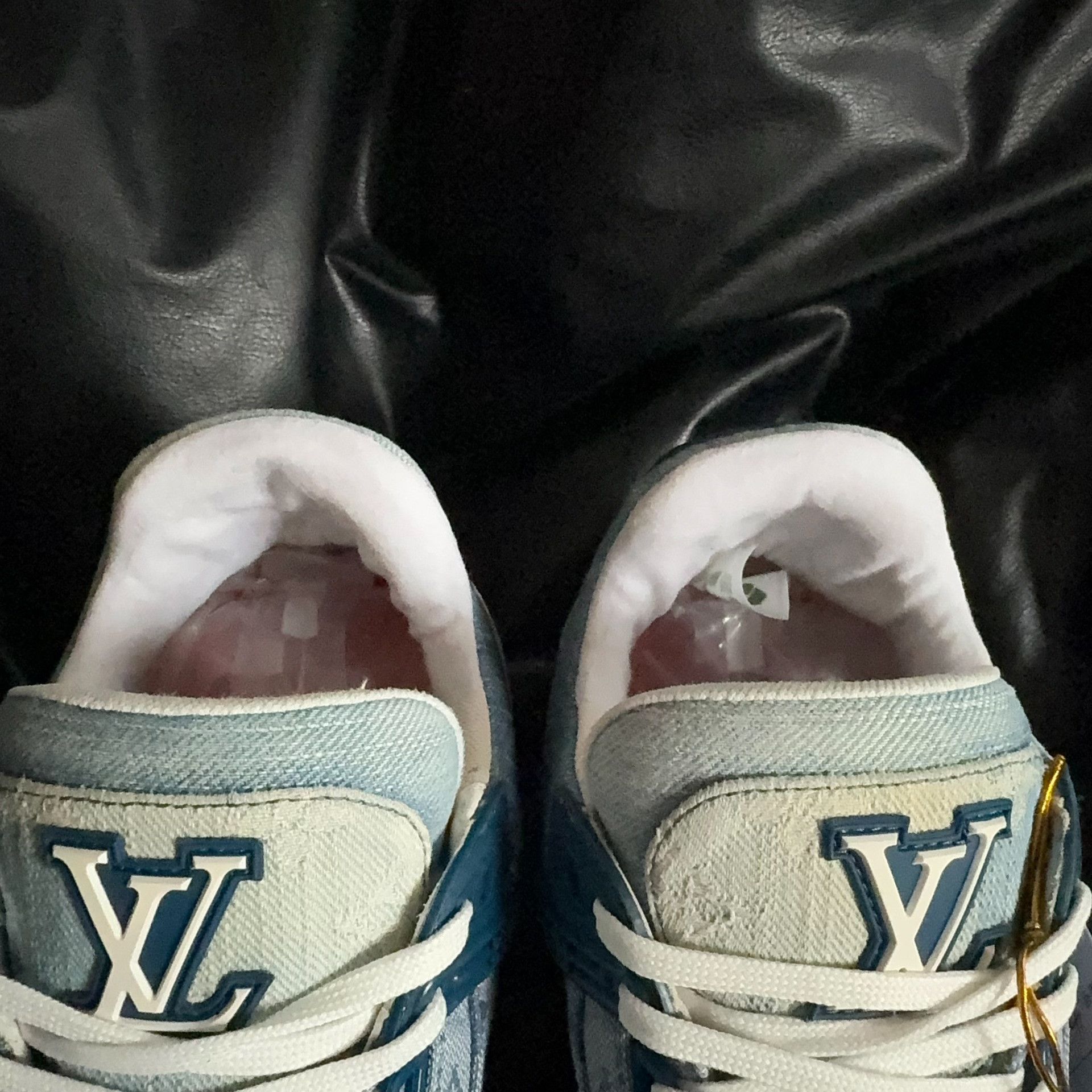 Louis Vuitton Louis Vuitton Limited Denim Blue Lowtop Sneakers 40.5 Men Size US 8 / EU 41 - 7 Thumbnail