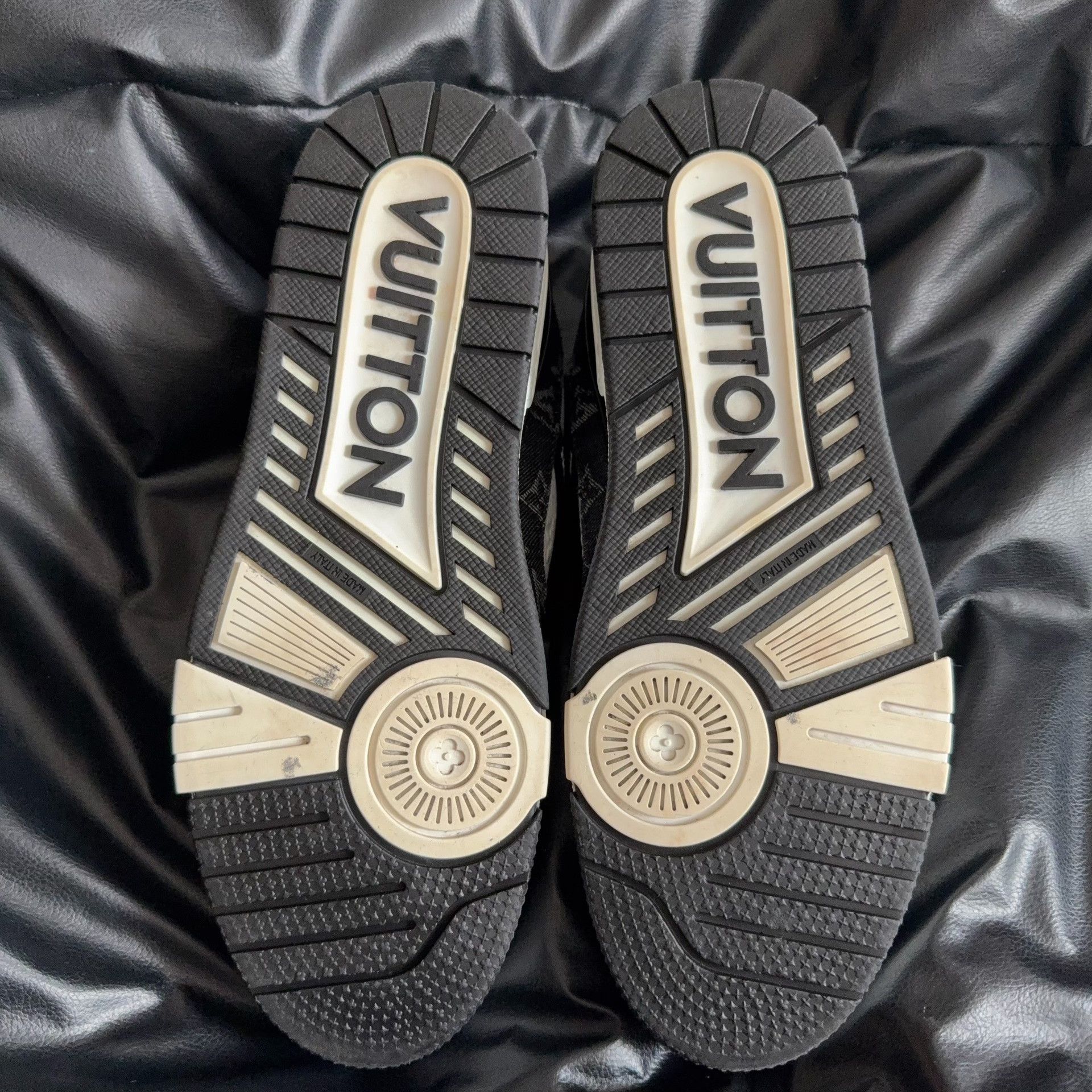Louis Vuitton Louis Vuitton Training Denim Black Lowtop Sneakers 8 Men Size US 8 / EU 41 - 4 Thumbnail