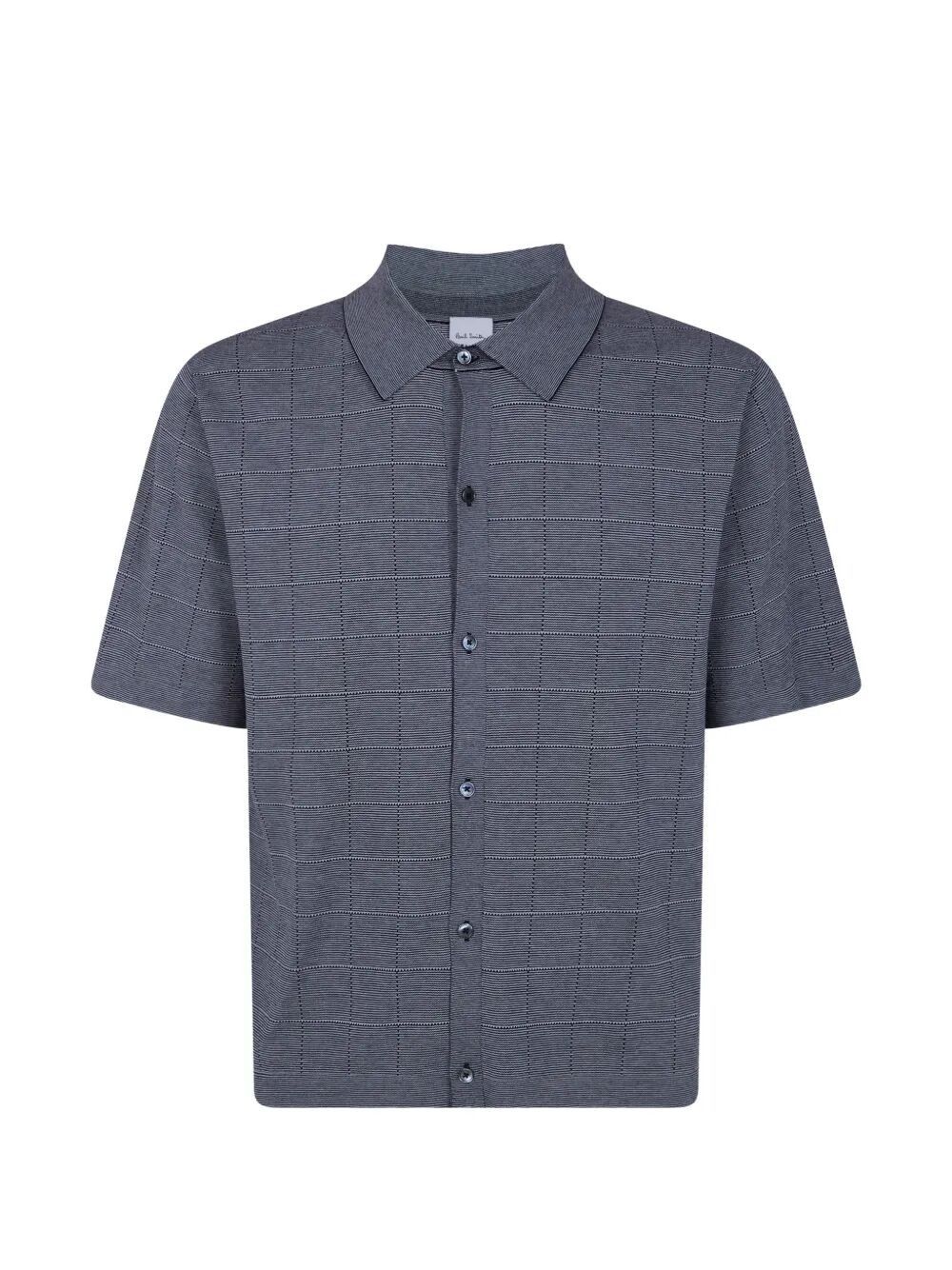 Paul Smith MENS KNITTED SHORT SLEEVES SHIRT Size US L / EU 52-54 / 3 - 4 Thumbnail