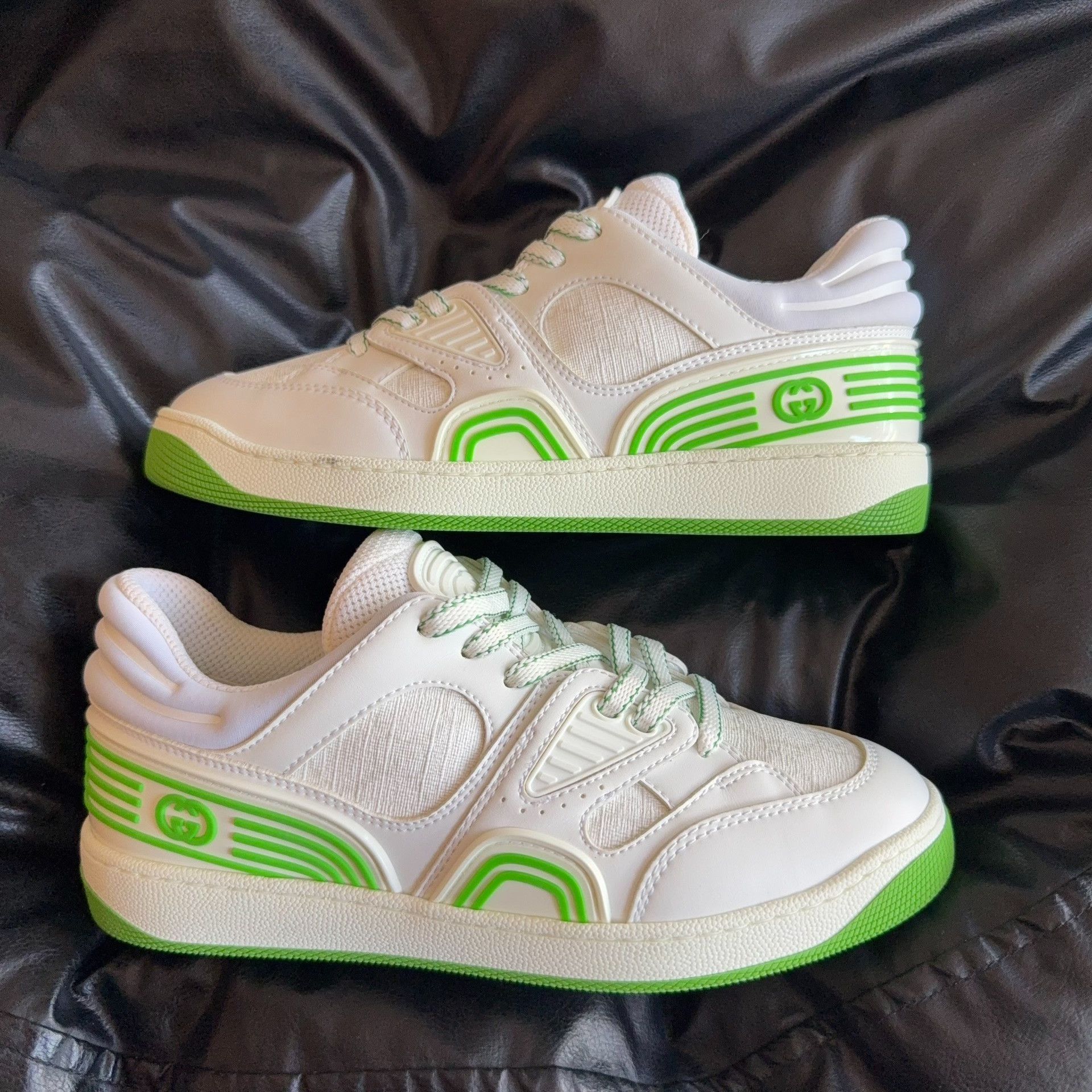 Gucci Gucci Green Lowtop Sneakers 36 Women Size US 6 / IT 36 - 5 Thumbnail