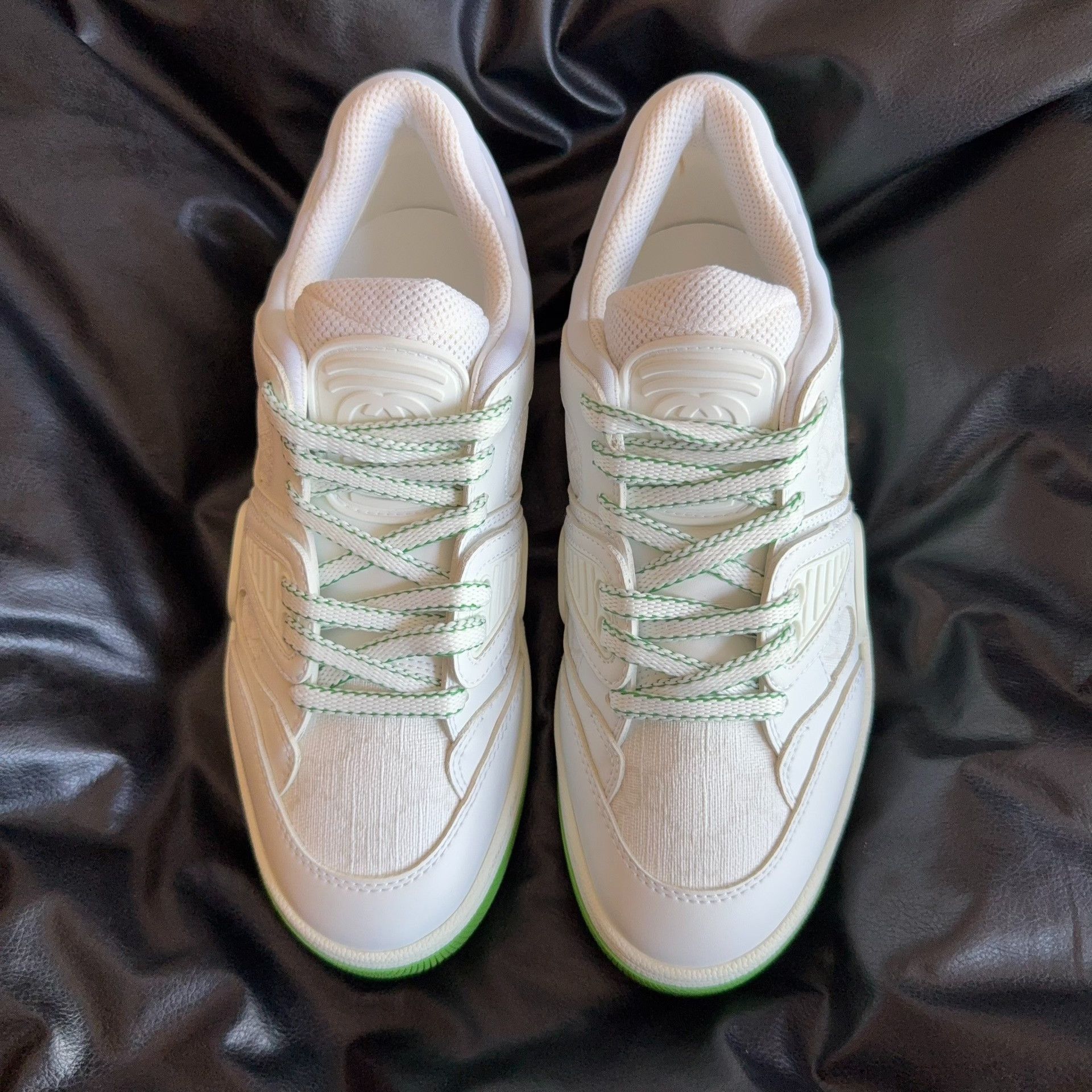 Gucci Gucci Green Lowtop Sneakers 36 Women Size US 6 / IT 36 - 2 Thumbnail