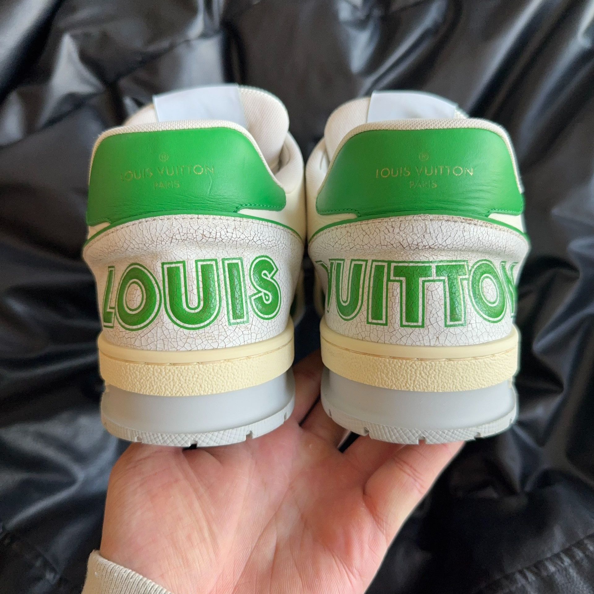 Louis Vuitton Louis Vuitton Training Green Lowtop Sneakers 8 Men Size US 8 / EU 41 - 3 Thumbnail