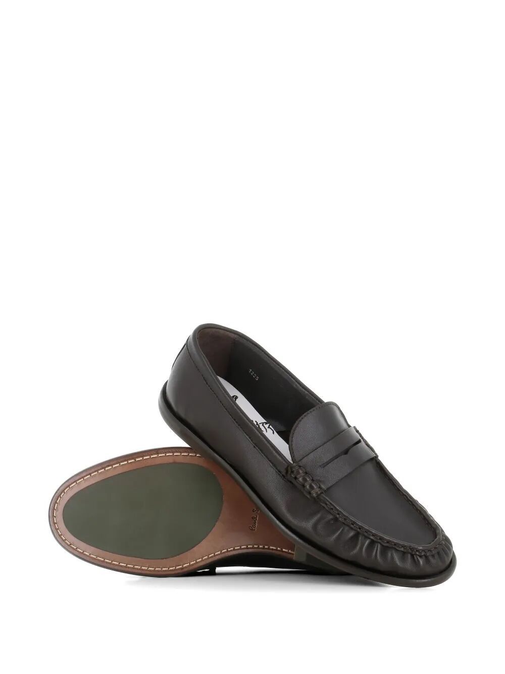 Paul Smith MENS SHOE "FARON" BROWN LOAFER Size US 11 / EU 44 - 2 Thumbnail