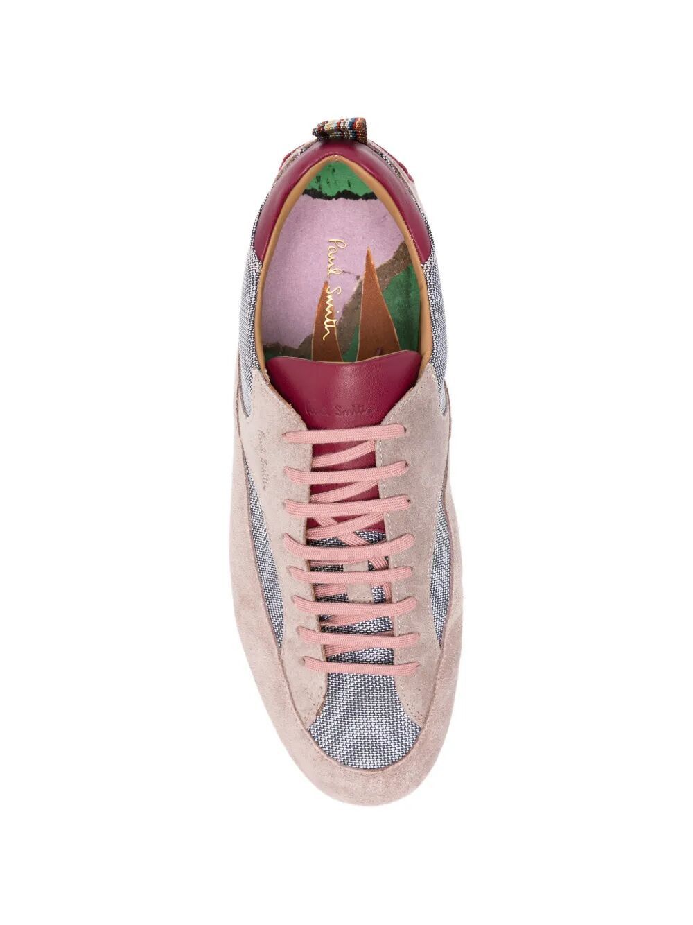 Paul Smith MENS SHOE "MARINI" MAUVE SNEAKERS Size US 8 / EU 41 - 4 Thumbnail