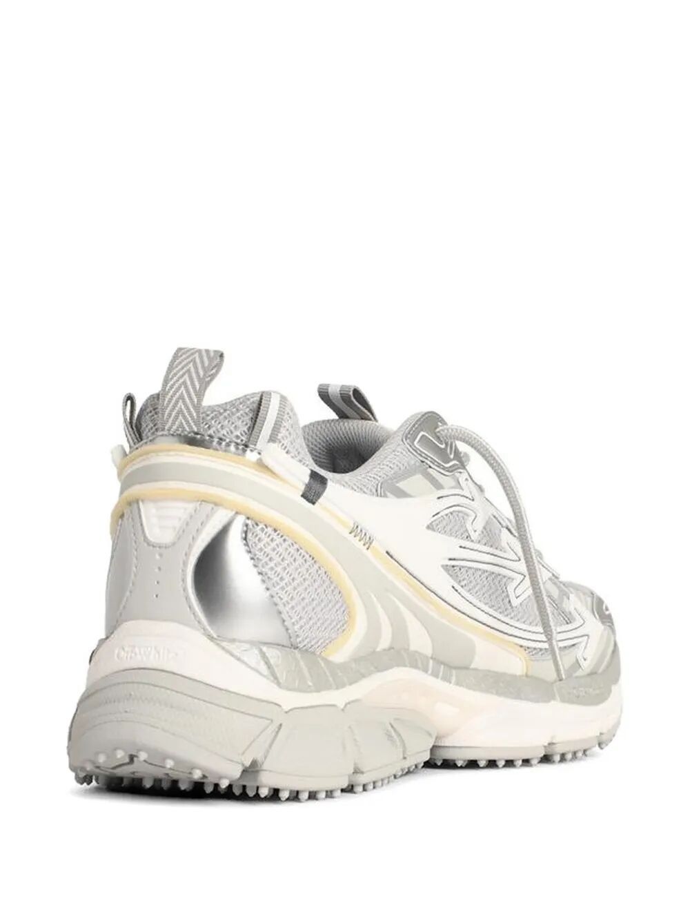 Off-White "OW M-BE RIGHT BACK MESH" SNEAKERS Size US 12 / EU 45 - 3 Thumbnail