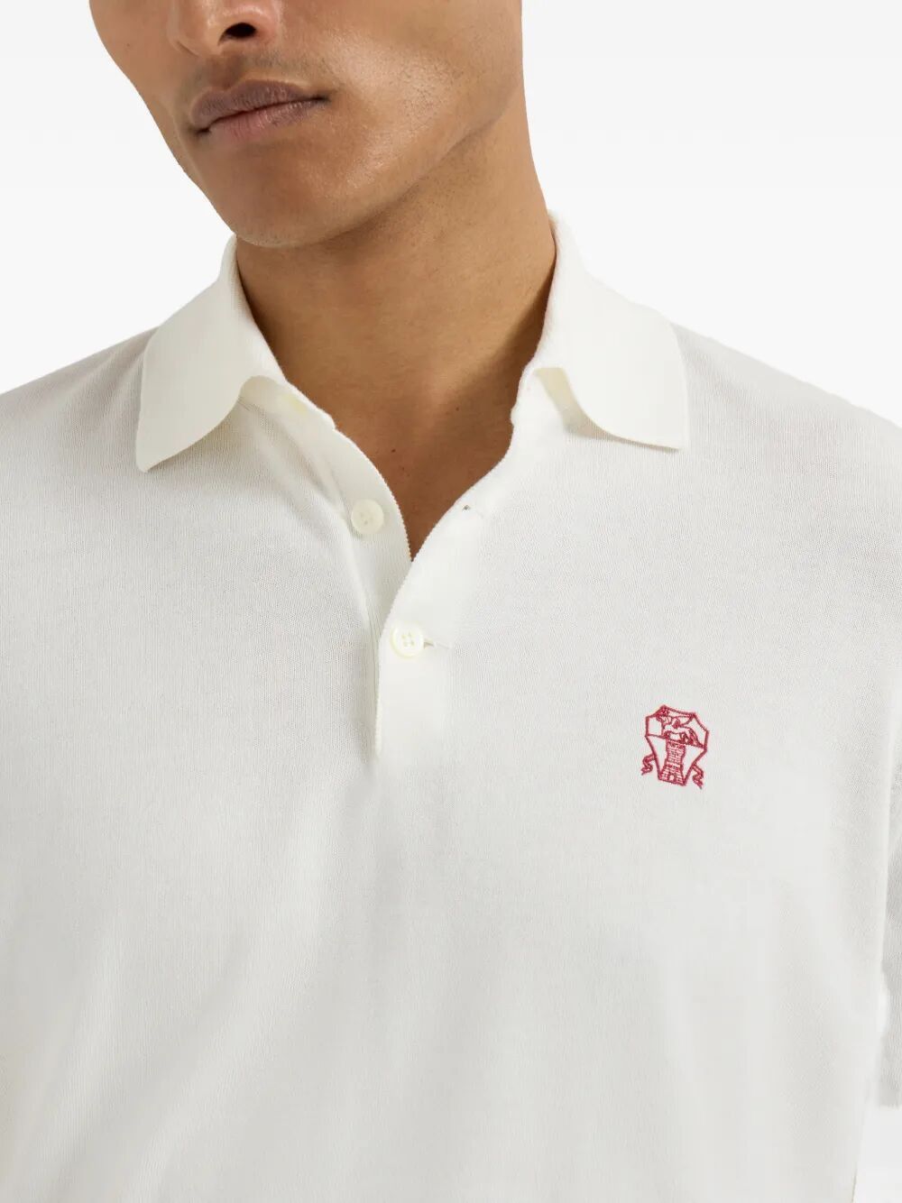 Brunello Cucinelli SHORT SLEEVES POLO SHIRT Size US M / EU 48-50 / 2 - 3 Thumbnail
