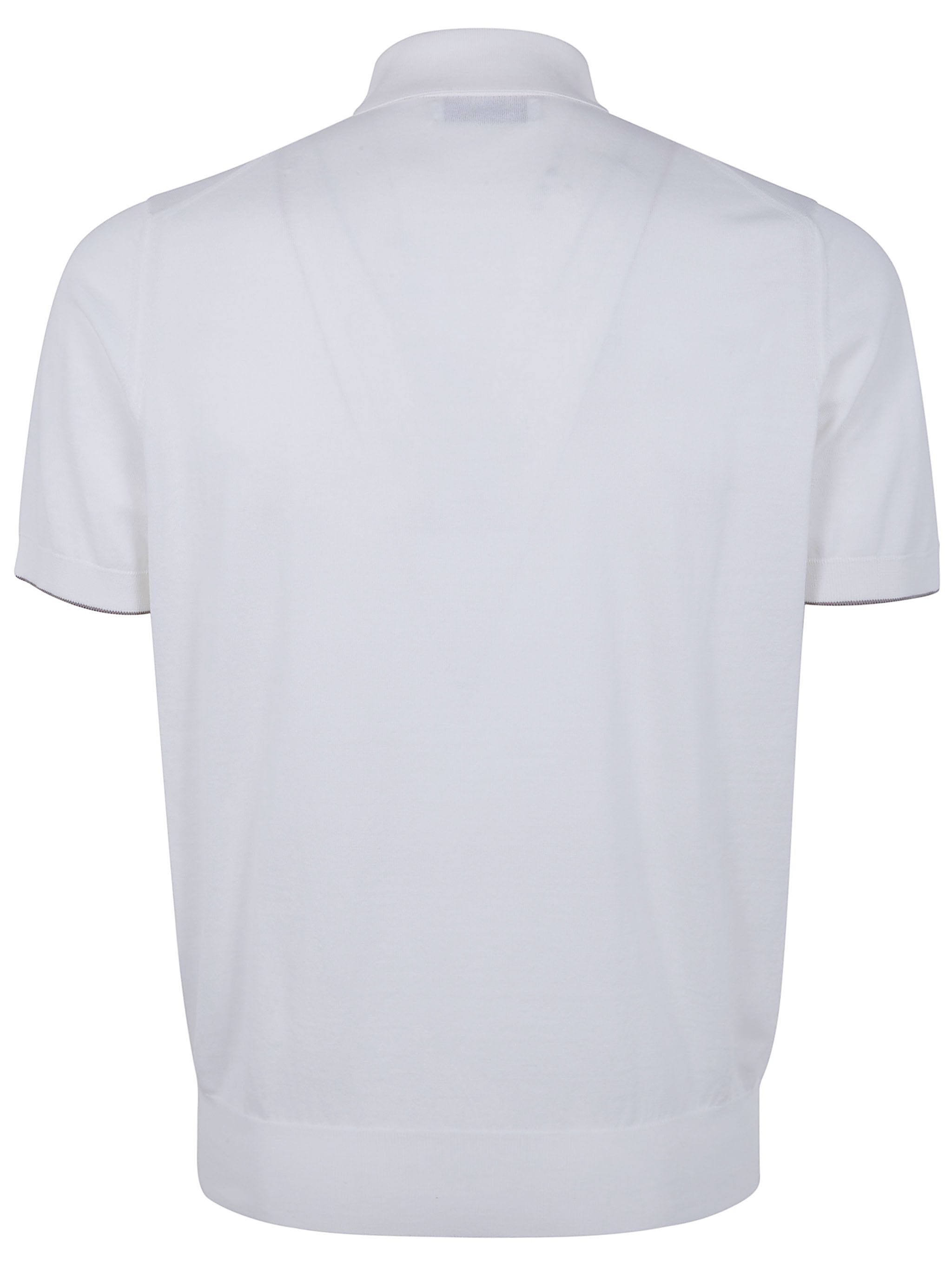 Brunello Cucinelli SHORT SLEEVES POLO SHIRT Size US XL / EU 56 / 4 - 7 Thumbnail