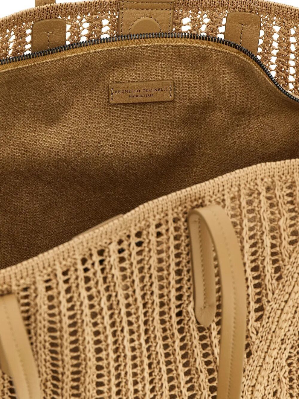 Brunello Cucinelli TRAPEZE SHOPPING BAG Size ONE SIZE - 2 Thumbnail