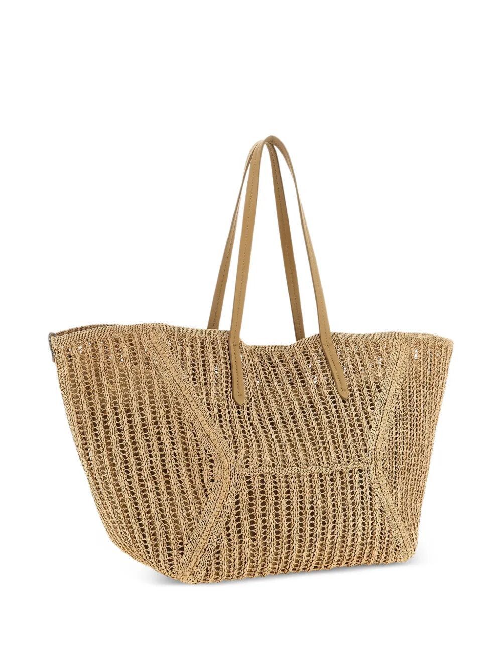 Brunello Cucinelli TRAPEZE SHOPPING BAG Size ONE SIZE - 3 Thumbnail