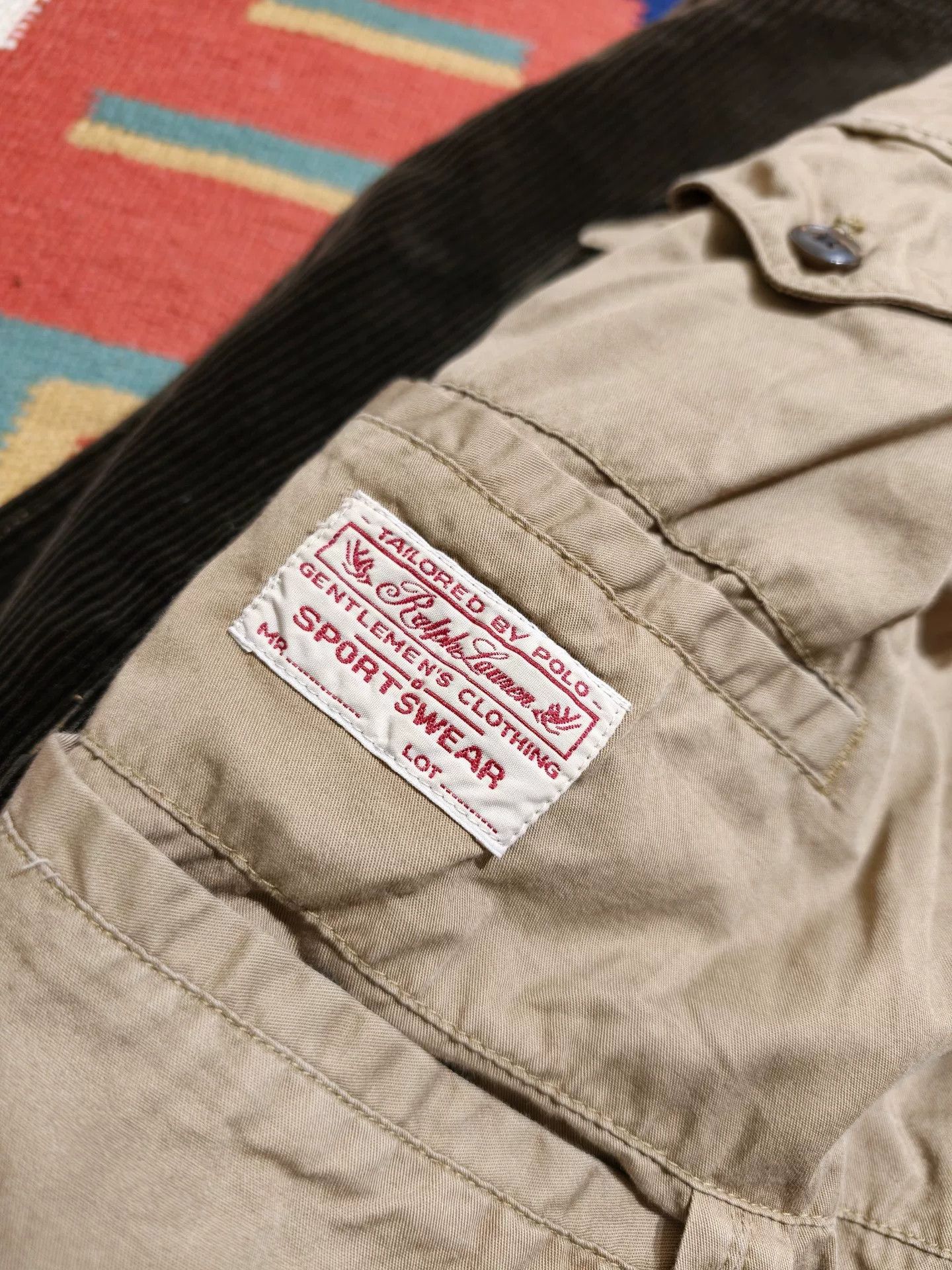 RRL Ralph Lauren RALPH LAUREN RRL Corduroy Hunting Jacket Size US S / EU 44-46 / 1 - 8 Thumbnail