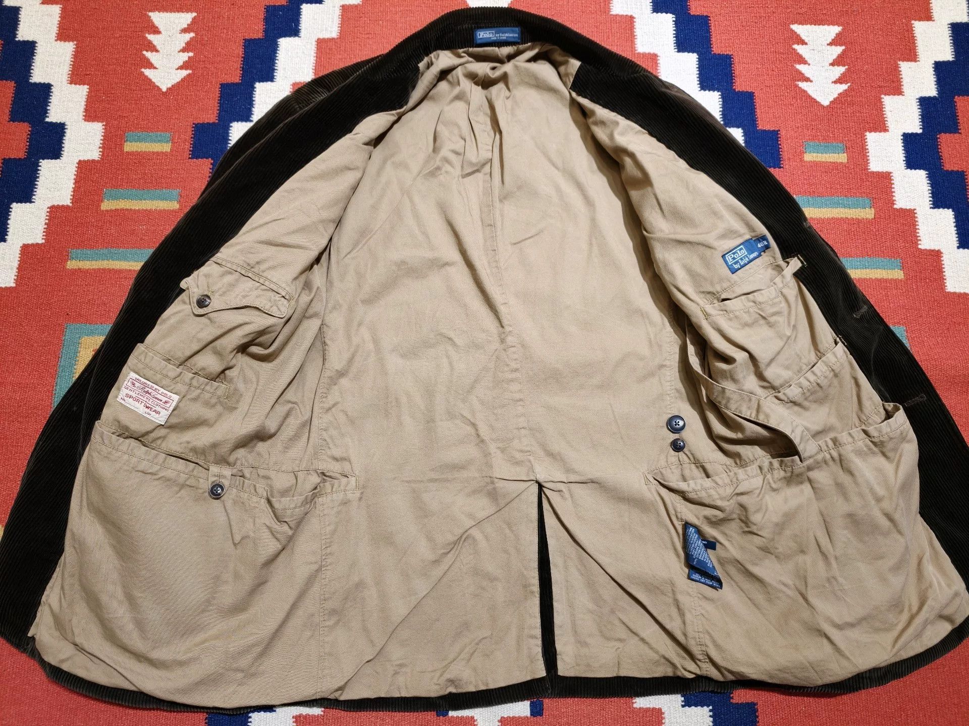 RRL Ralph Lauren RALPH LAUREN RRL Corduroy Hunting Jacket Size US S / EU 44-46 / 1 - 5 Thumbnail