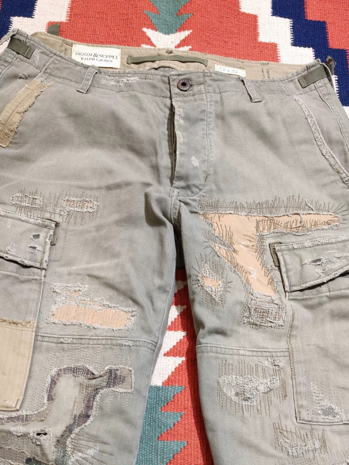 Denim & Supply Ralph Lauren Ralph Lauren DS Vintage Military Cargo Pants Size US 32 / EU 48 - 3 Thumbnail