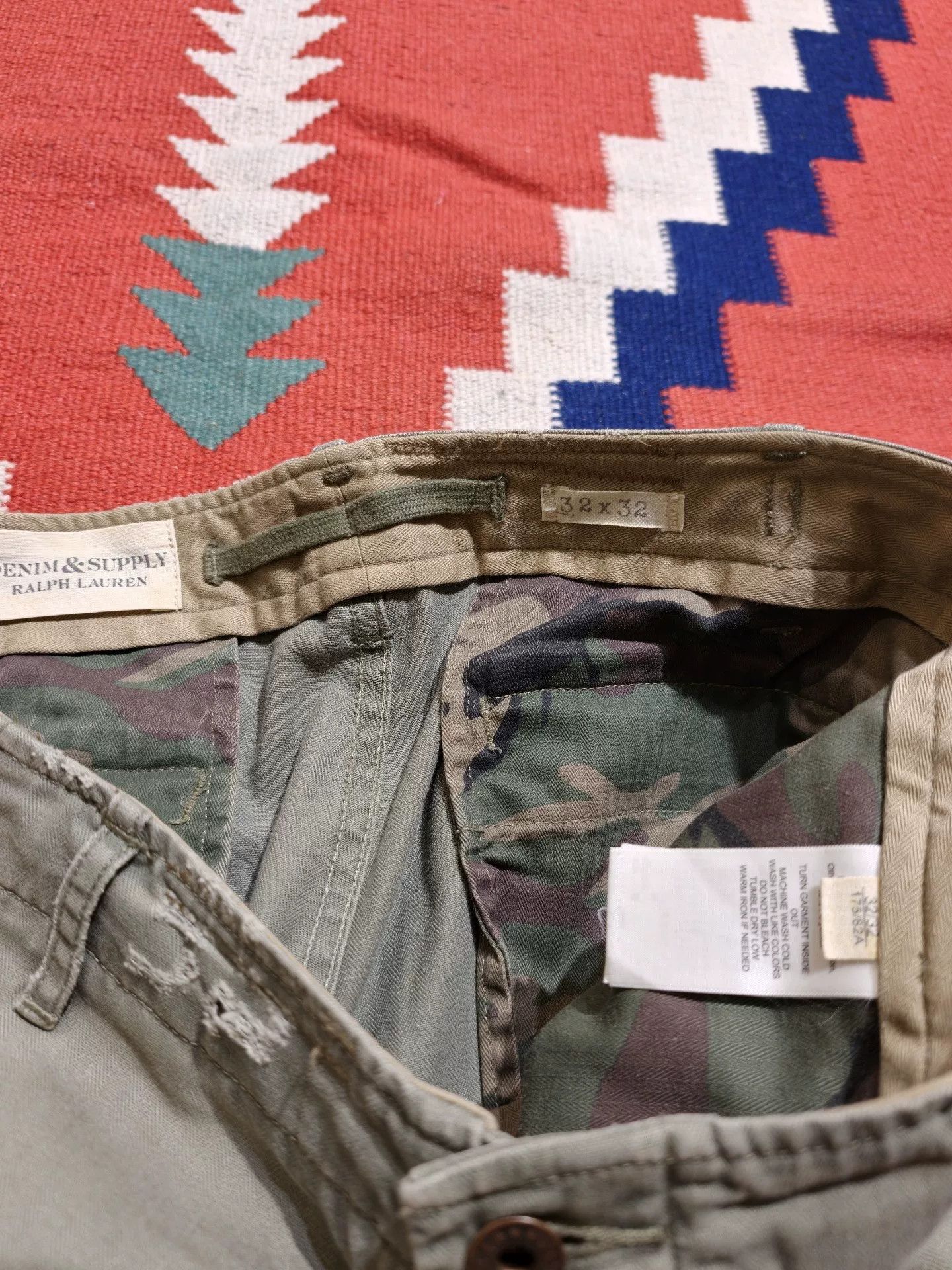 Denim & Supply Ralph Lauren Ralph Lauren DS Vintage Military Cargo Pants Size US 32 / EU 48 - 5 Thumbnail