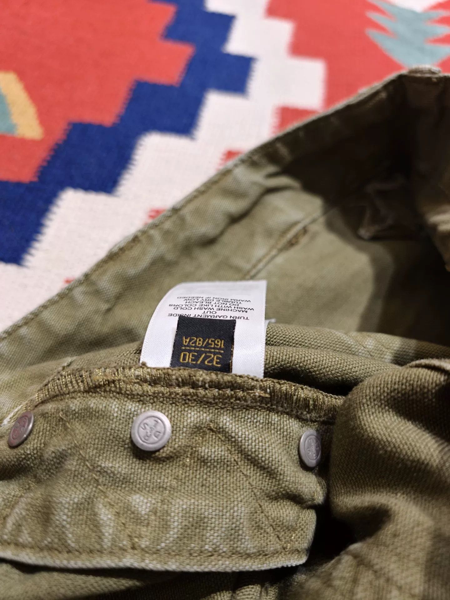 RRL Ralph Lauren RRL OG107 Cargo Pants Size US 32 / EU 48 - 9 Thumbnail