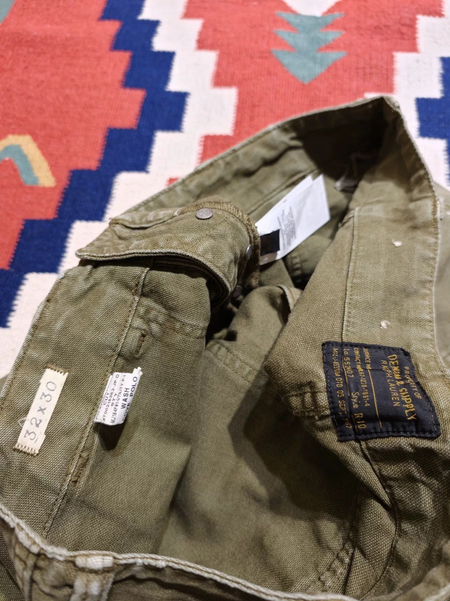 RRL Ralph Lauren RRL OG107 Cargo Pants Size US 32 / EU 48 - 6 Thumbnail