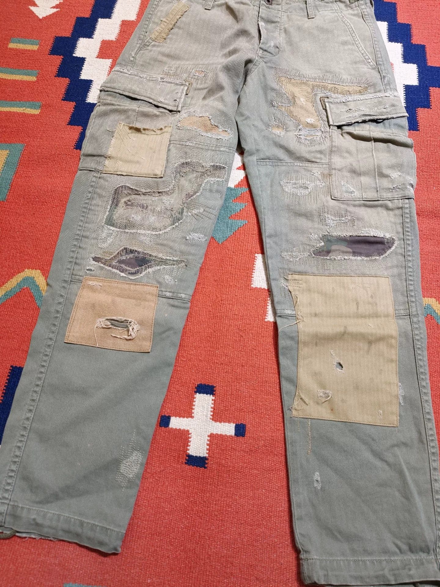 Denim & Supply Ralph Lauren Polo Ralph Lauren DS Vintage Cargo Pants Size US 30 / EU 46 - 2 Thumbnail