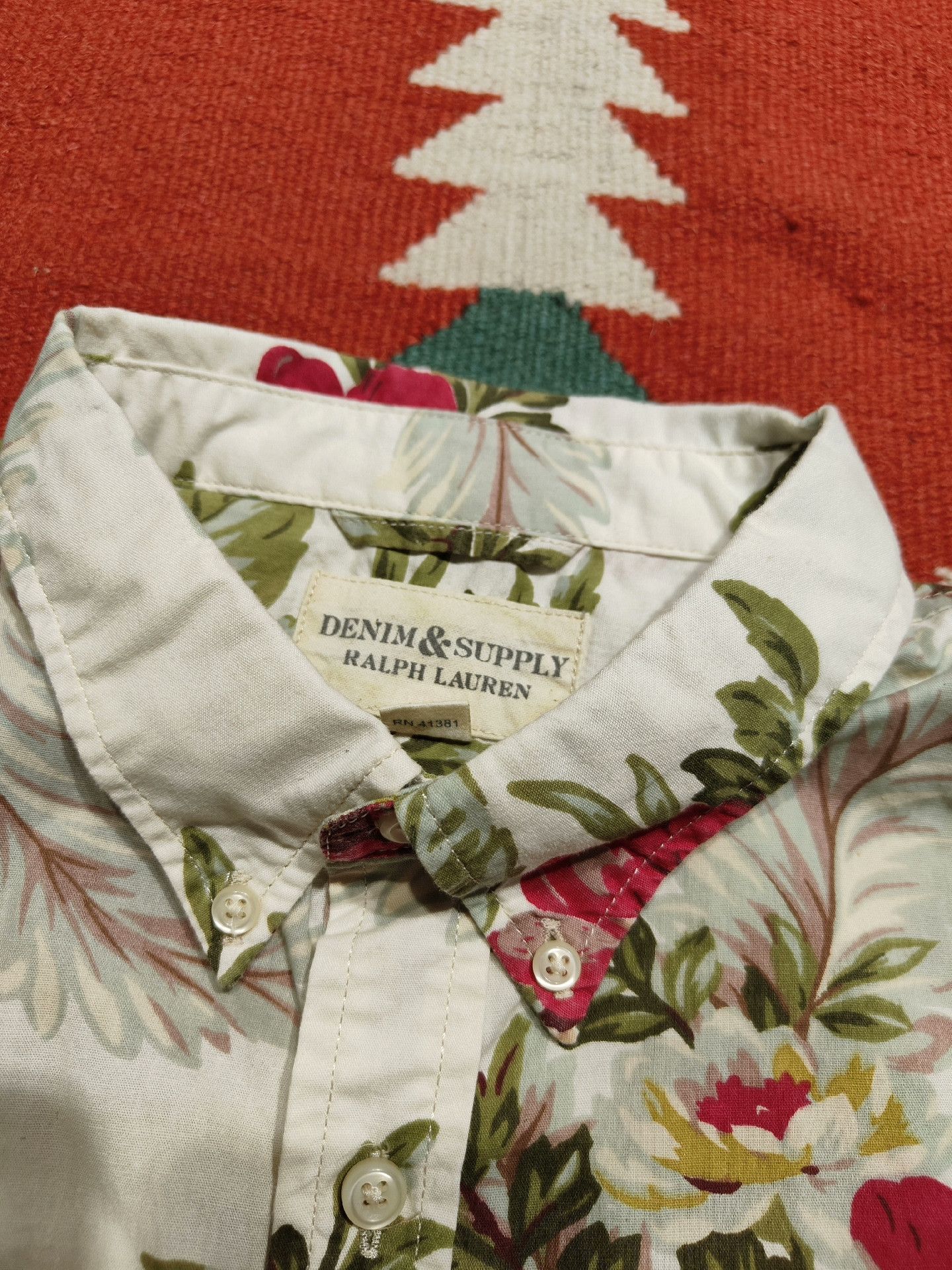 Denim & Supply Ralph Lauren Ralph Lauren Denim Supply Hawaiian Shirt Size US M / EU 48-50 / 2 - 5 Thumbnail
