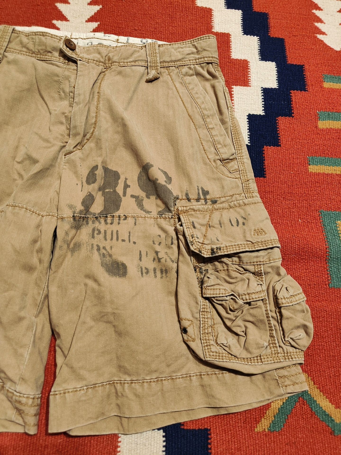 RRL Ralph Lauren RRL Polo Ralph Lauren Cargo Shorts Size US 30 / EU 46 - 2 Thumbnail