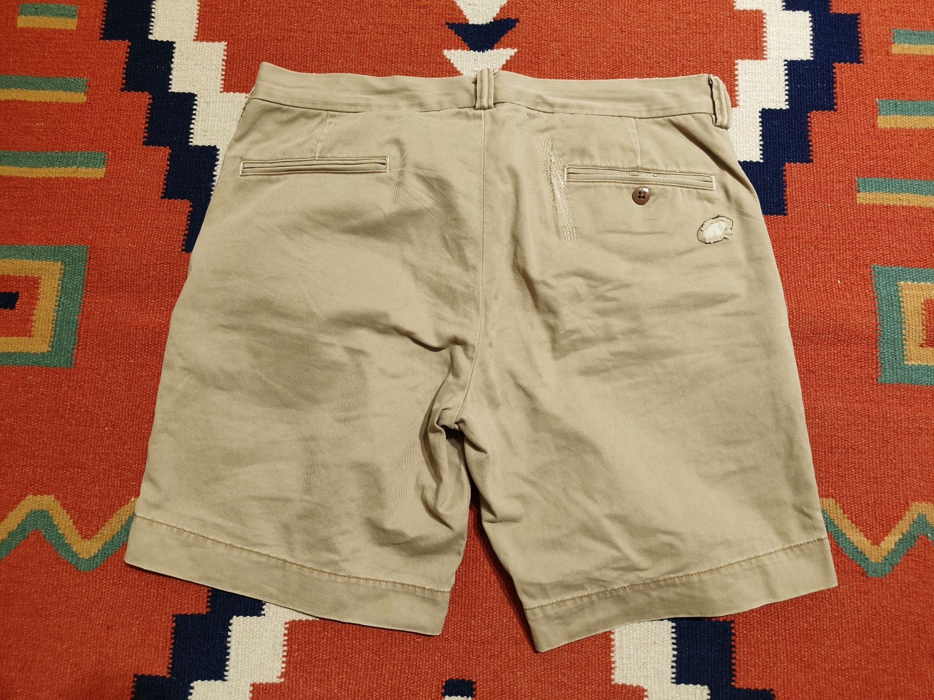 RRL Ralph Lauren Ralph Lauren Khaki Vintage Southwest Shorts Size US 33 - 4 Thumbnail