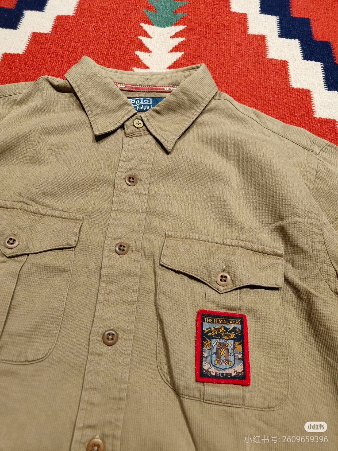 RRL Ralph Lauren RRL Polo Ralph Lauren Limited Mountaineering Shirt Size US XL / EU 56 / 4 - 2 Thumbnail