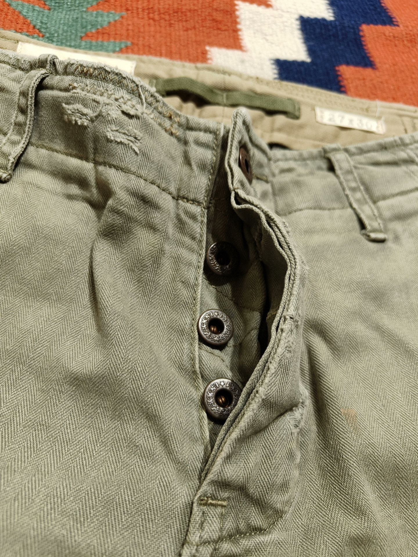Denim & Supply Ralph Lauren Ralph Lauren DS Vintage Military Cargo Pants Size US 30 / EU 46 - 5 Thumbnail
