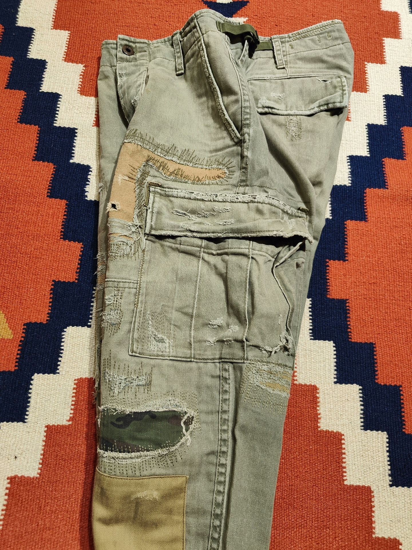 Denim & Supply Ralph Lauren Ralph Lauren DS Vintage Military Cargo Pants Size US 30 / EU 46 - 9 Thumbnail