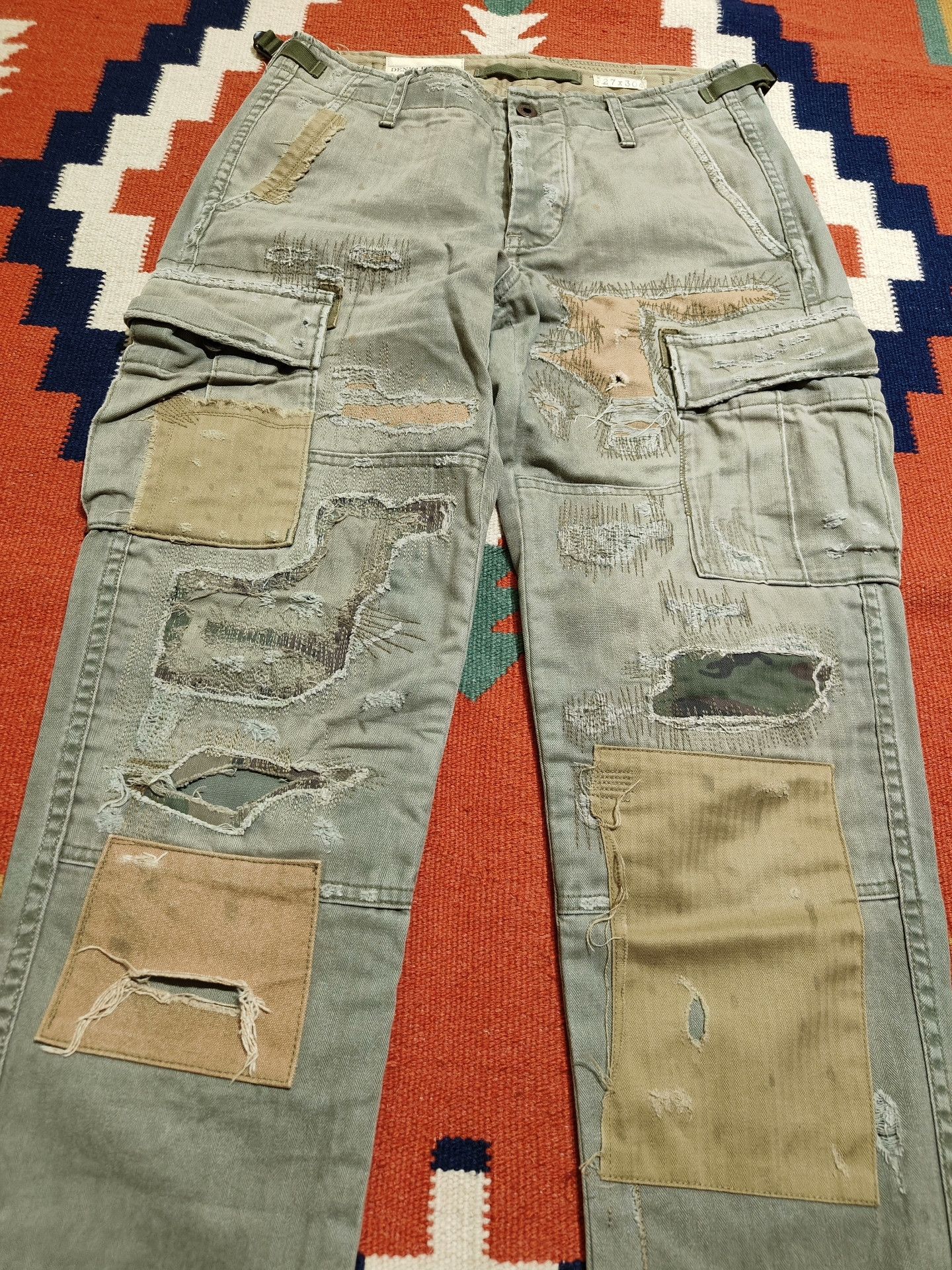 Denim & Supply Ralph Lauren Ralph Lauren DS Vintage Military Cargo Pants Size US 30 / EU 46 - 2 Thumbnail