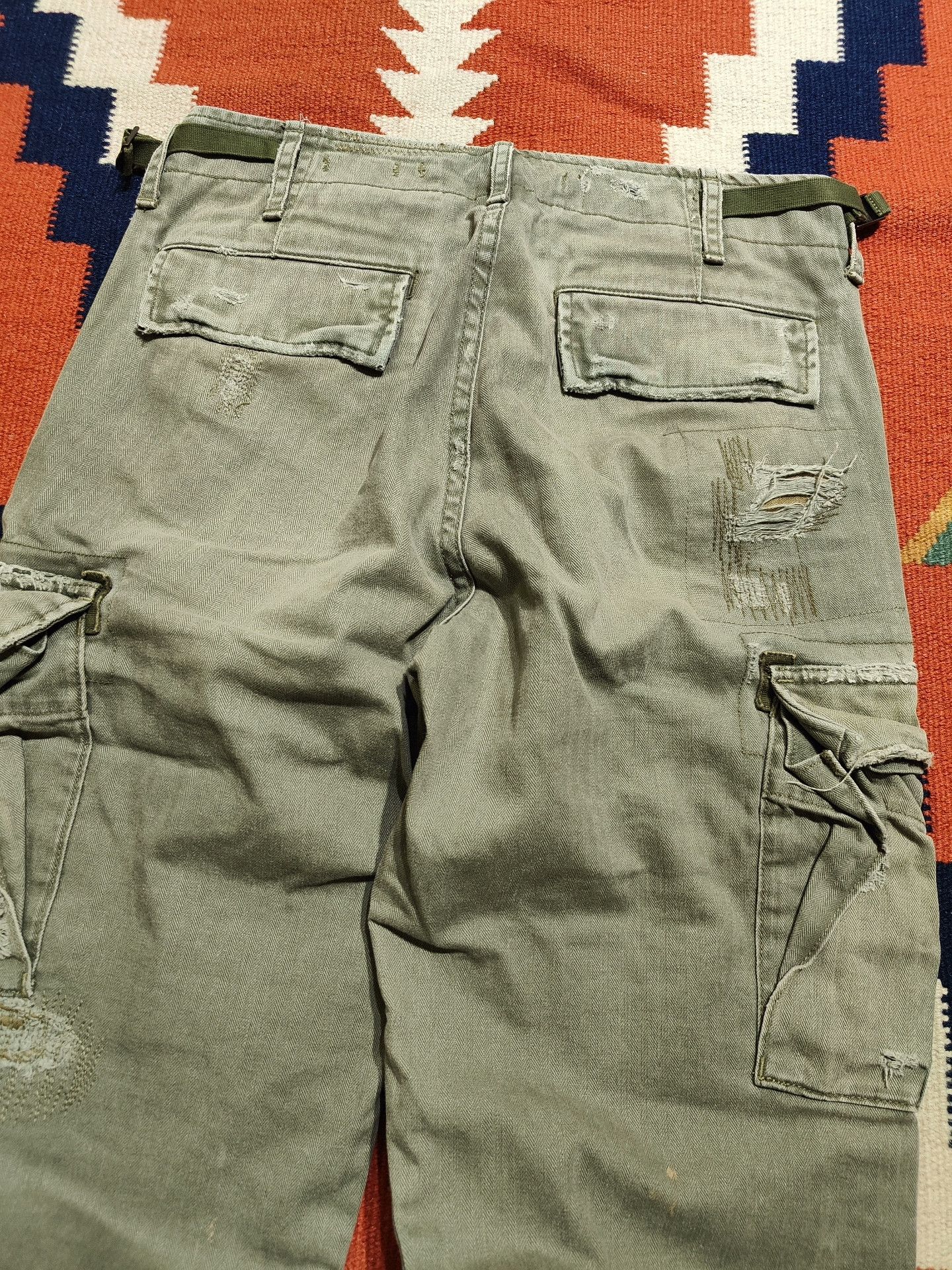 Denim & Supply Ralph Lauren Ralph Lauren DS Vintage Military Cargo Pants Size US 30 / EU 46 - 7 Thumbnail