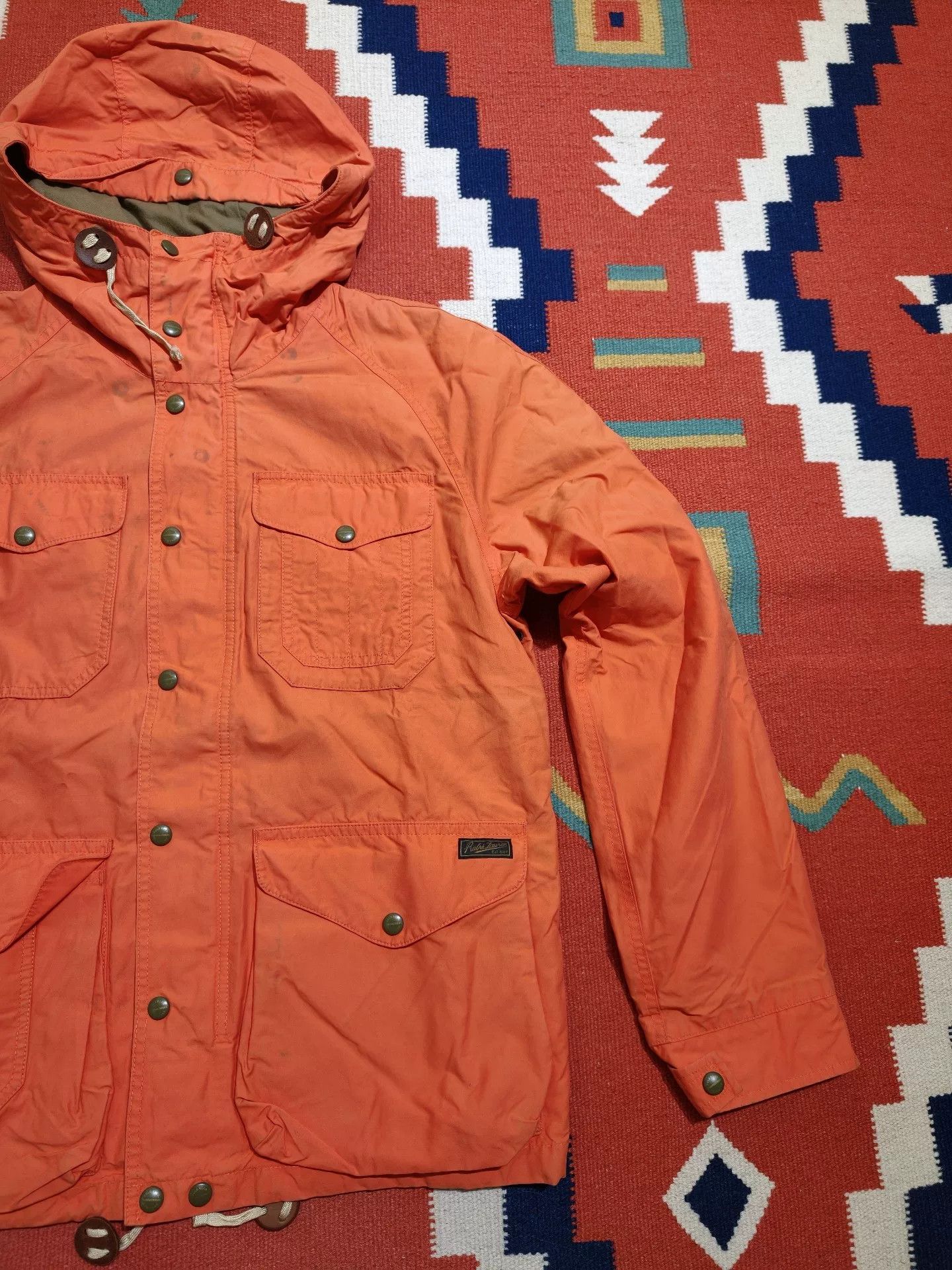 Polo Ralph Lauren Polo Ralph Lauren Waxed Vintage Jacket Size US M / EU 48-50 / 2 - 2 Thumbnail