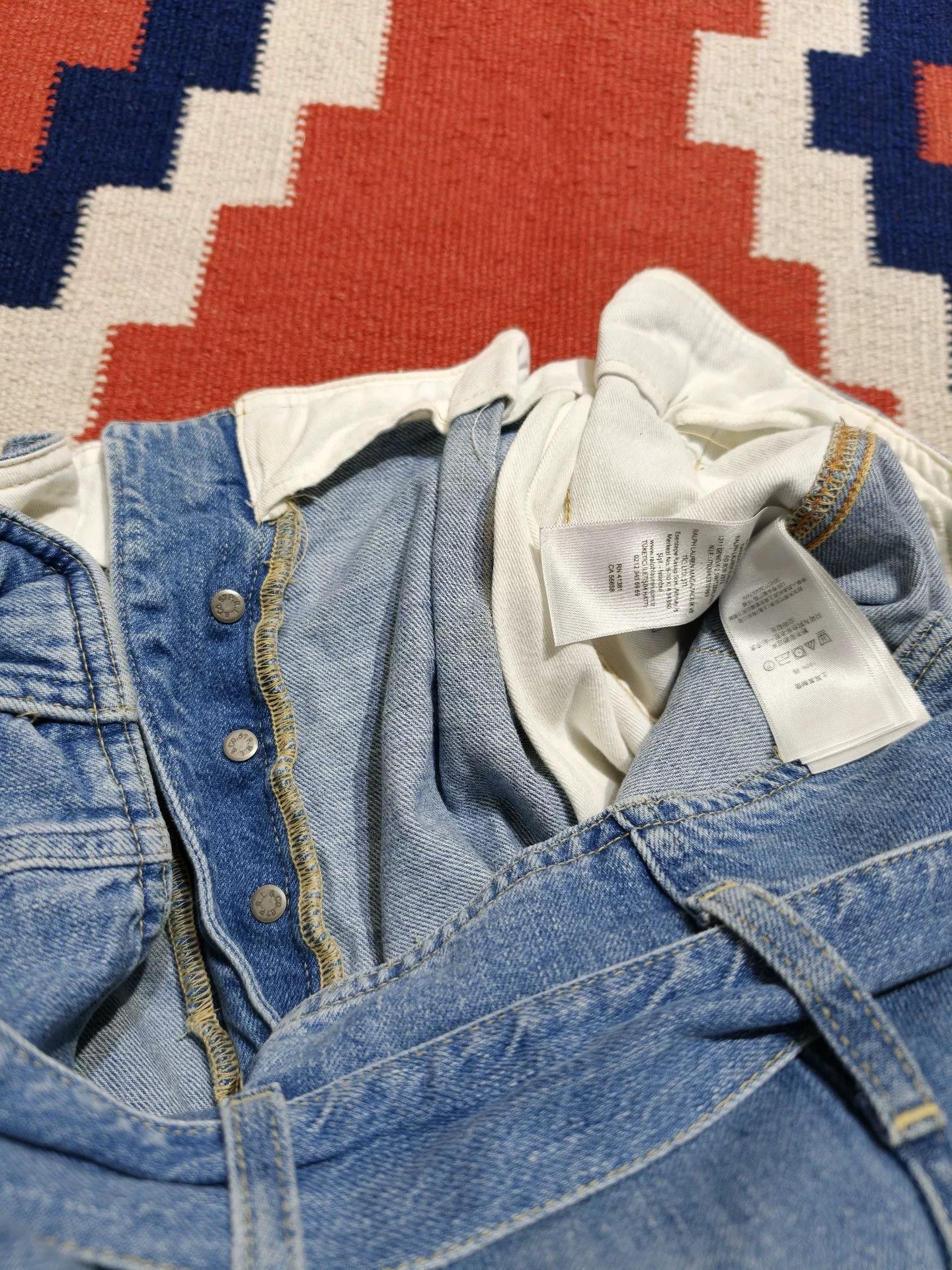 Polo Ralph Lauren Polo Ralph Lauren Loose Belted Jeans Size US 28 / EU 44 - 4 Thumbnail