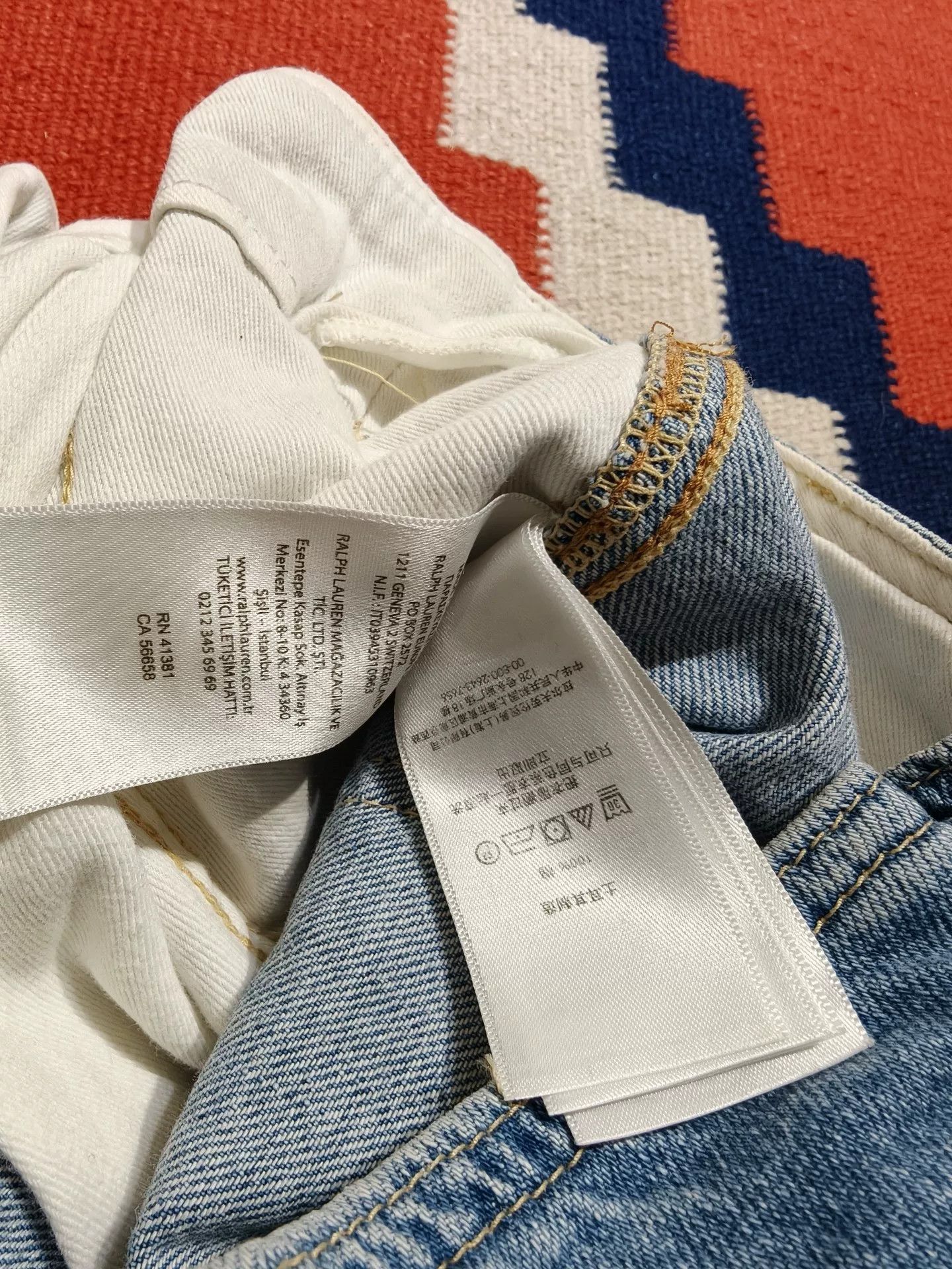 Polo Ralph Lauren Polo Ralph Lauren Loose Belted Jeans Size US 28 / EU 44 - 5 Thumbnail