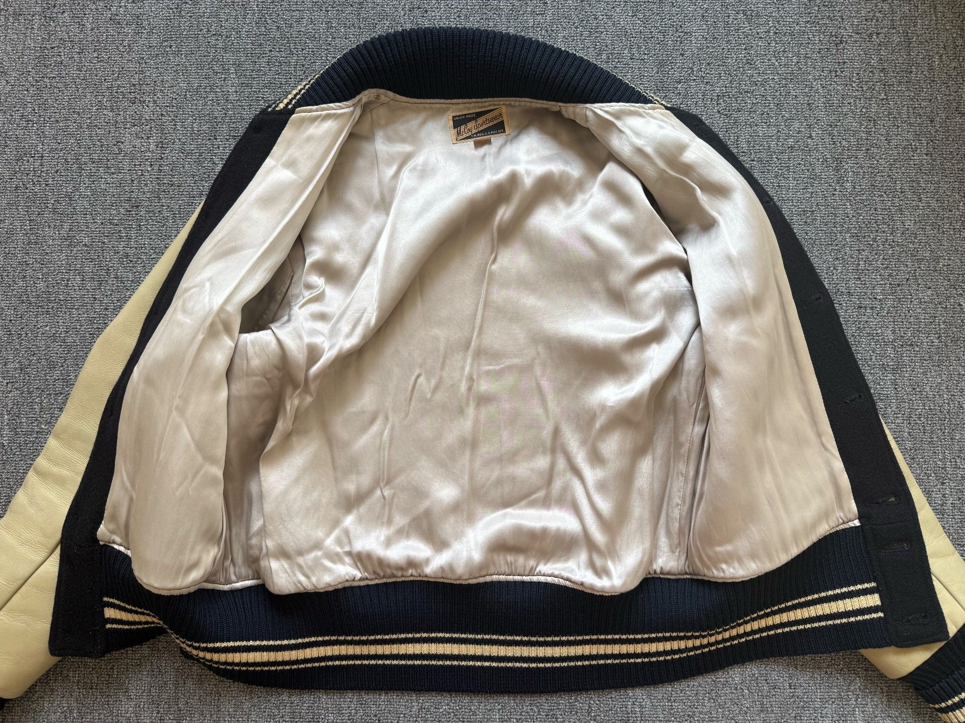 The Real McCoy's Real McCoy Baseball Jacket Size US M / EU 48-50 / 2 - 4 Thumbnail