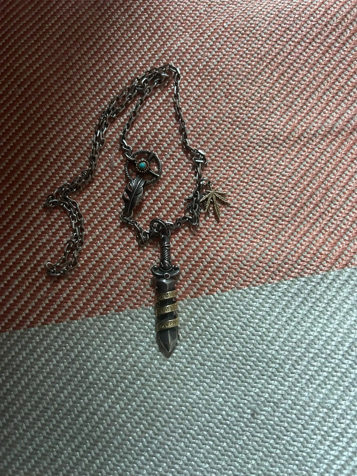 The Flat Head RJB x The Flat Head 18K Gold Dagger Pendant Size ONE SIZE - 2 Thumbnail