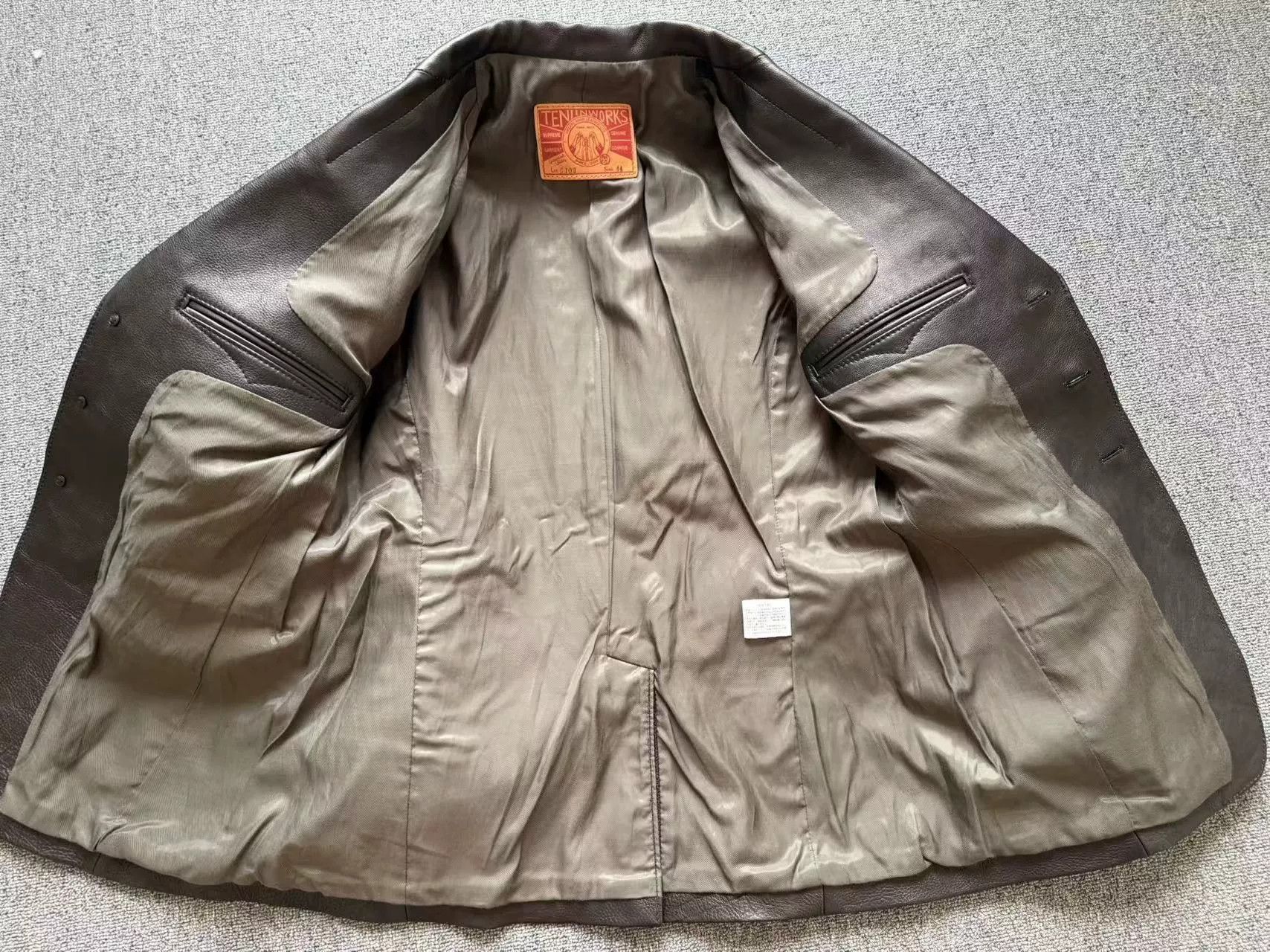 FrizmWORKS Tenjin Works CJ02 Leather Jacket Size US S / EU 44-46 / 1 - 6 Thumbnail