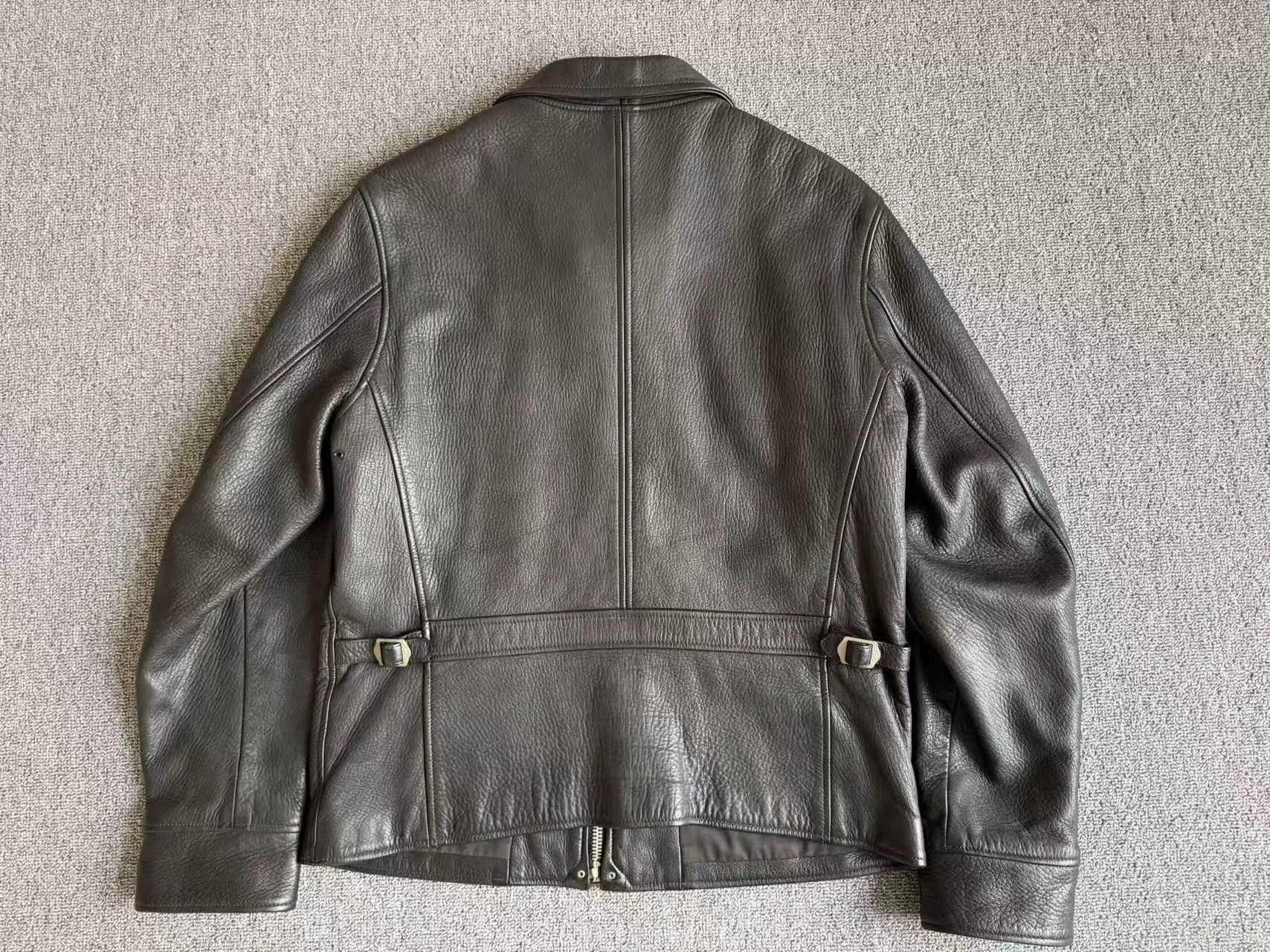 The Real McCoy's Joe McCoy 1930 Deerskin Leather Jacket Size US XXS / EU 40 - 2 Thumbnail