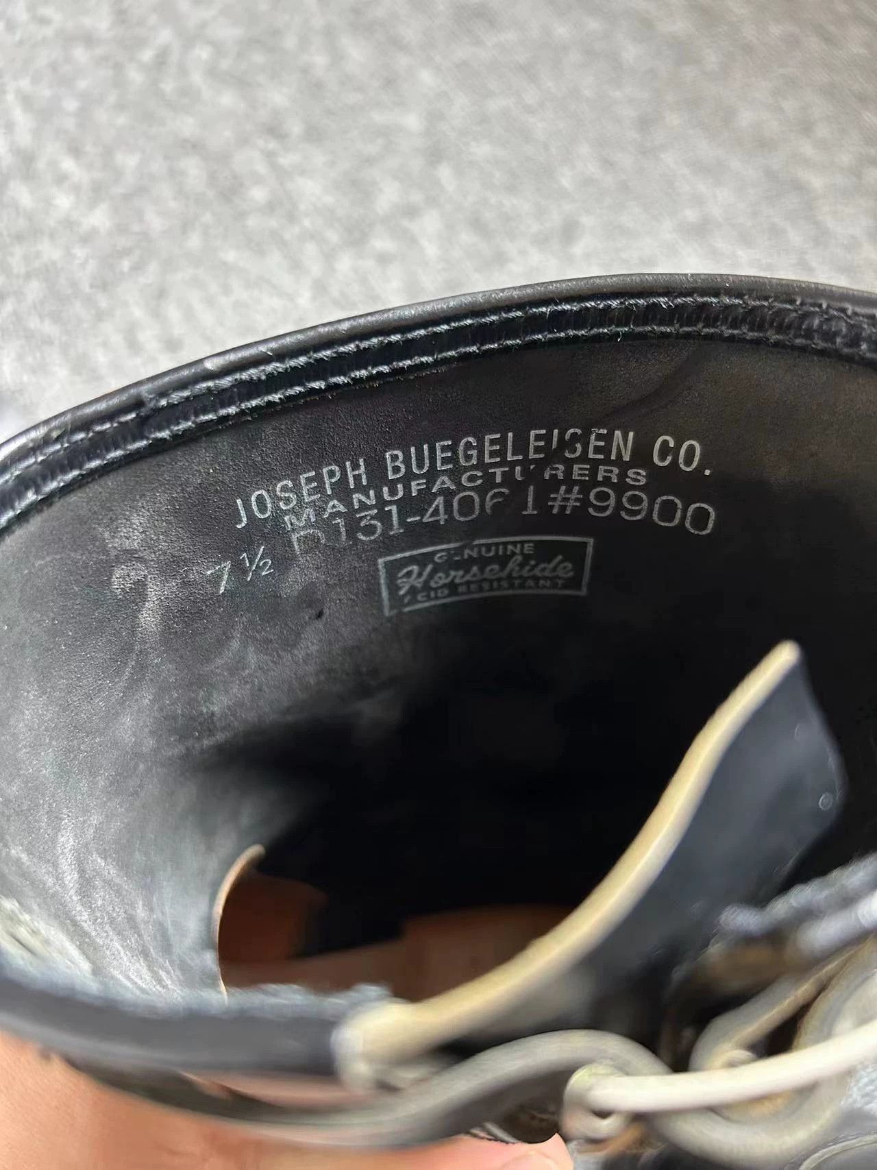 Buco BUCO Engineer Horsehide First Gen Size US 7.5 / EU 40-41 - 5 Thumbnail
