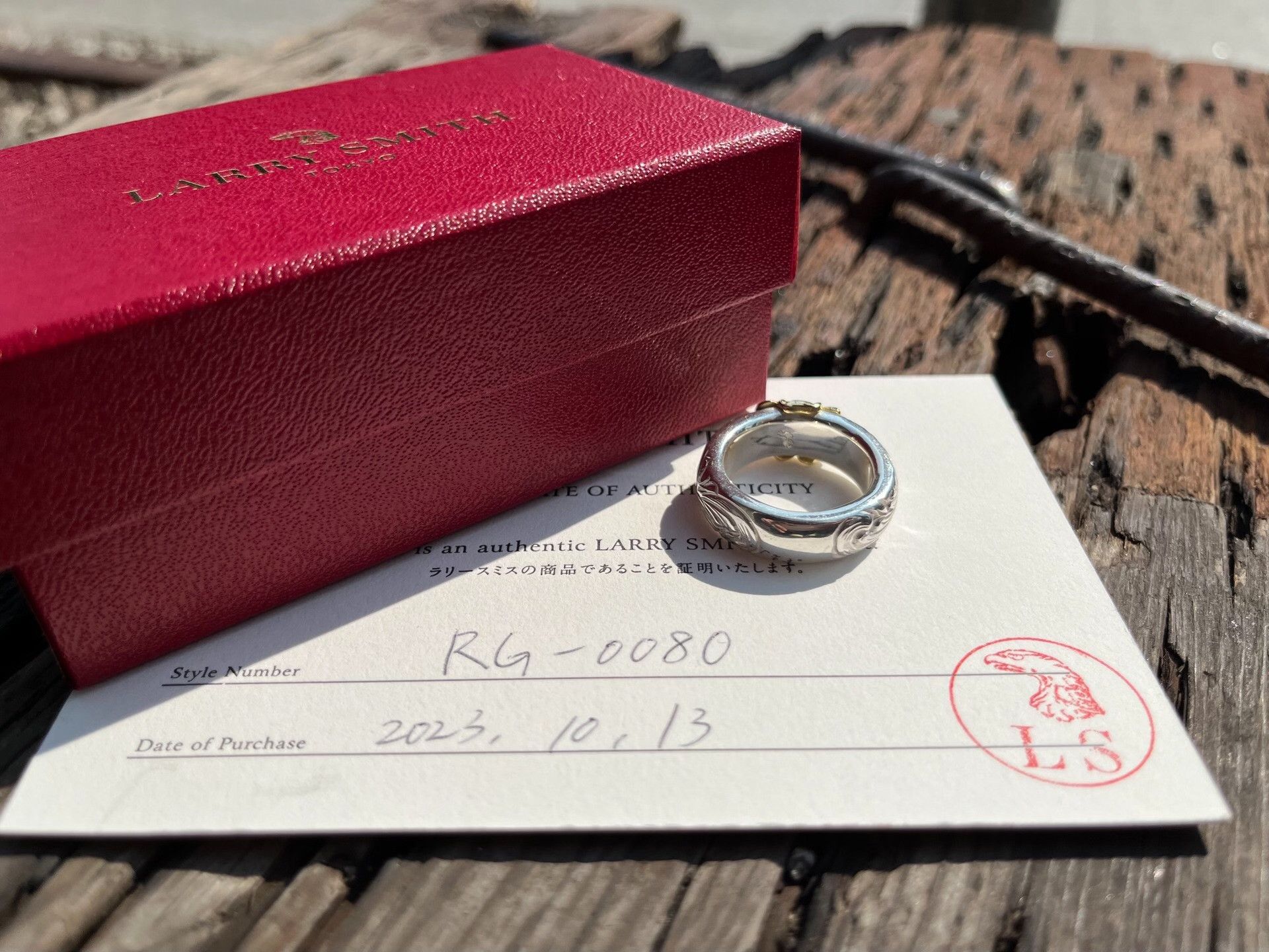 Larry Smith Larry Smith Gold Accent Rose Ring Size ONE SIZE - 3 Thumbnail