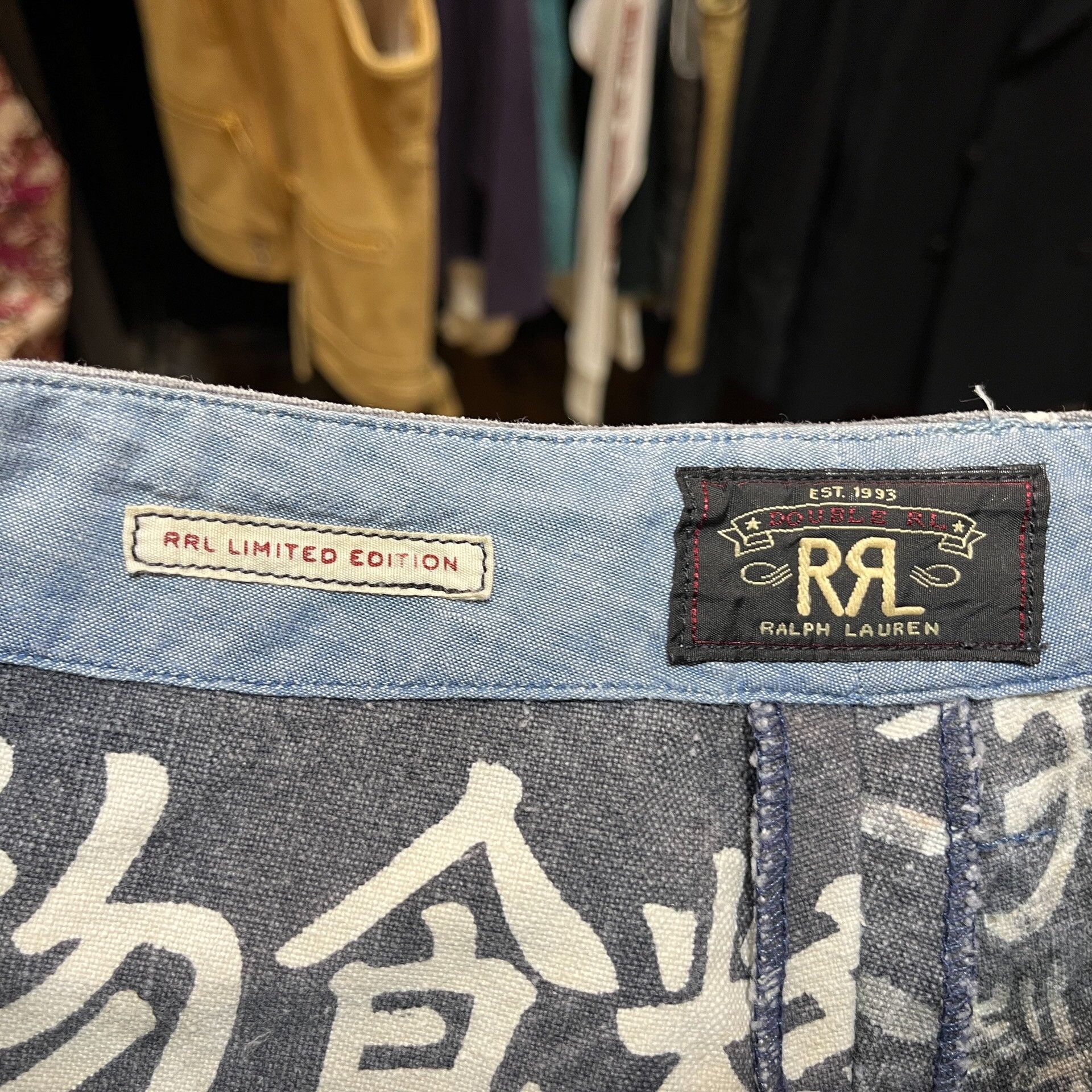 RRL Ralph Lauren RRL Limited Patchwork Shorts Size US 31 - 4 Thumbnail