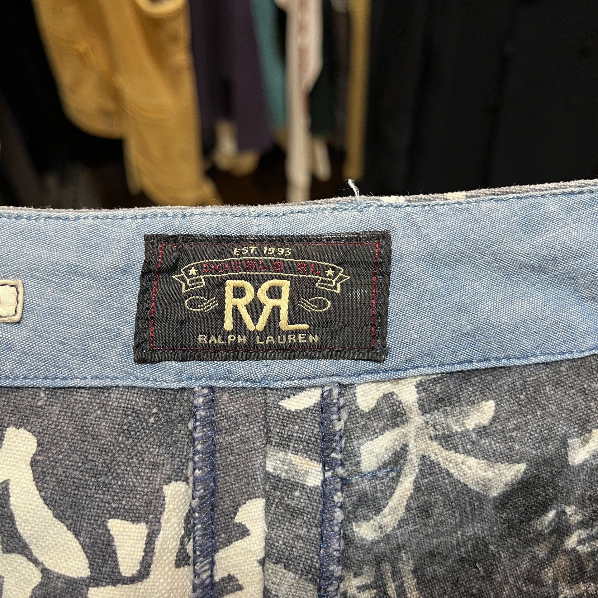 RRL Ralph Lauren RRL Limited Patchwork Shorts Size US 31 - 3 Thumbnail