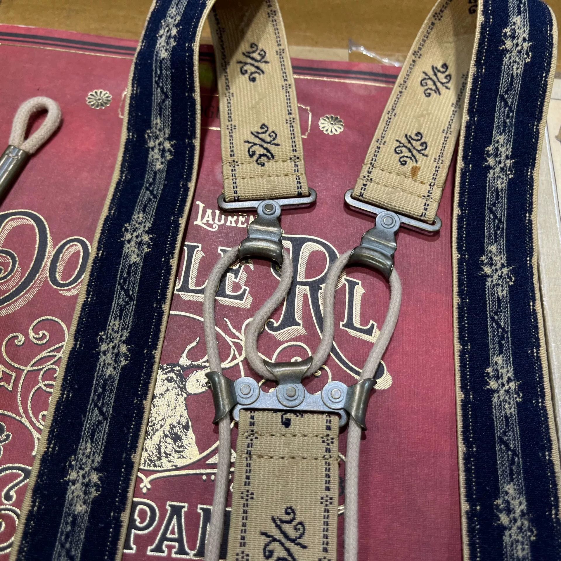 RRL Ralph Lauren RRL Double RL Suspenders Size ONE SIZE - 5 Thumbnail