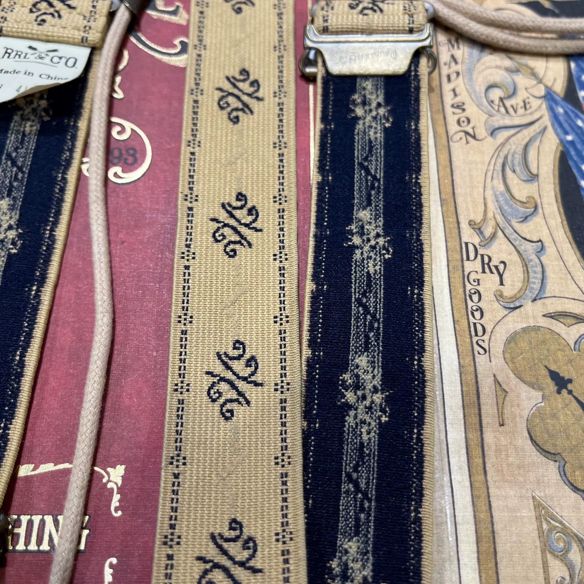 RRL Ralph Lauren RRL Double RL Suspenders Size ONE SIZE - 7 Thumbnail