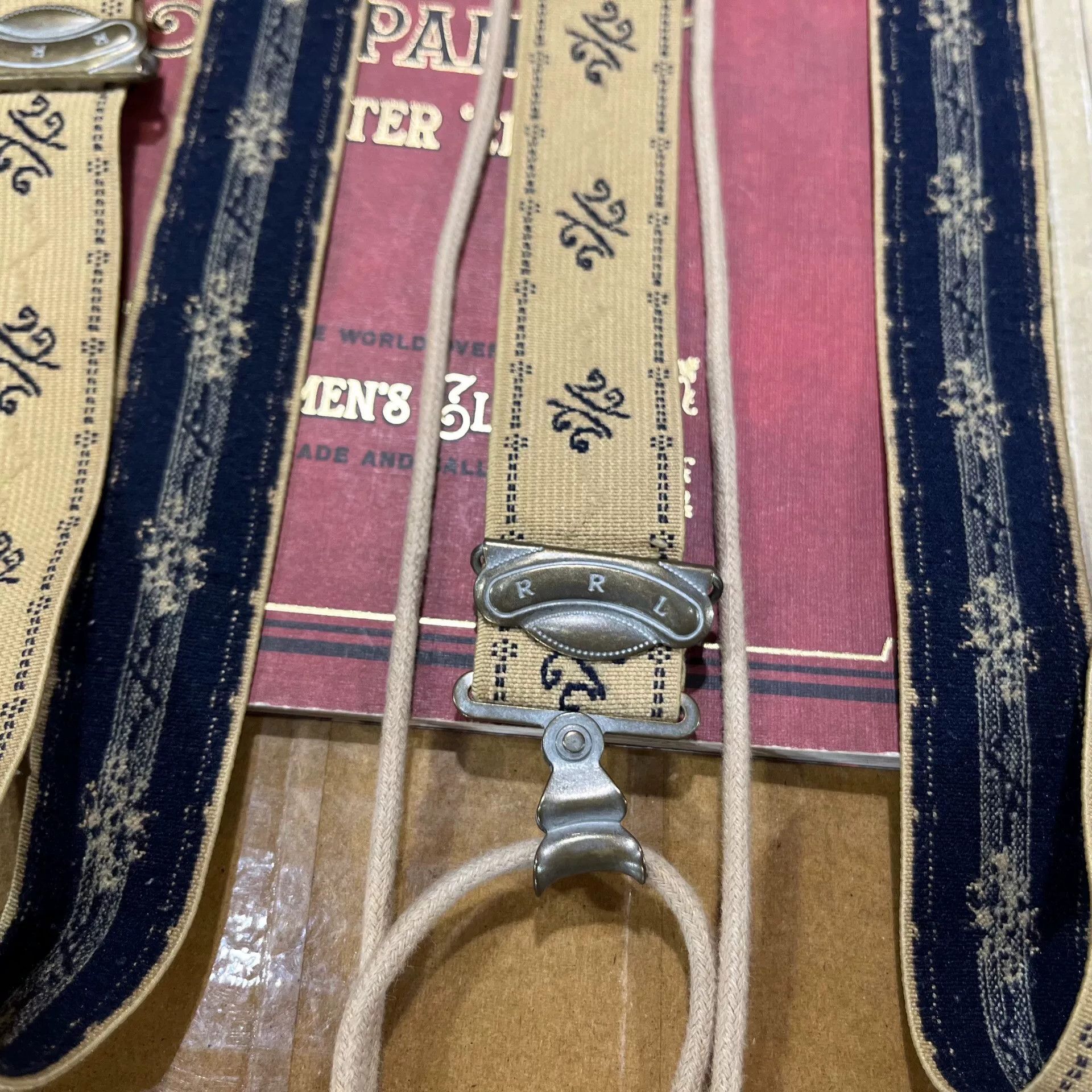 RRL Ralph Lauren RRL Double RL Suspenders Size ONE SIZE - 4 Thumbnail