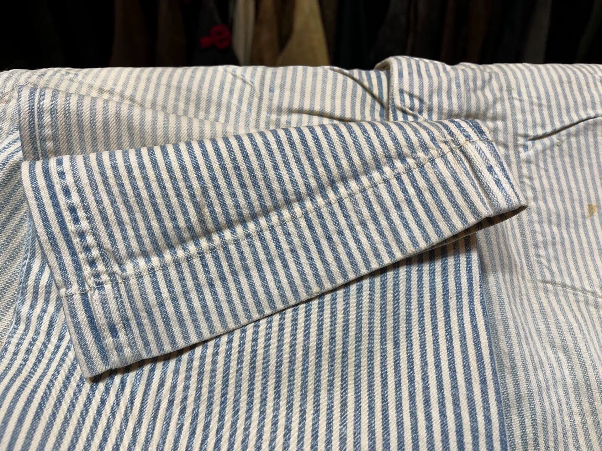 RRL Ralph Lauren RRL Vintage Striped Casual Pants Size US 30 / EU 46 - 9 Thumbnail