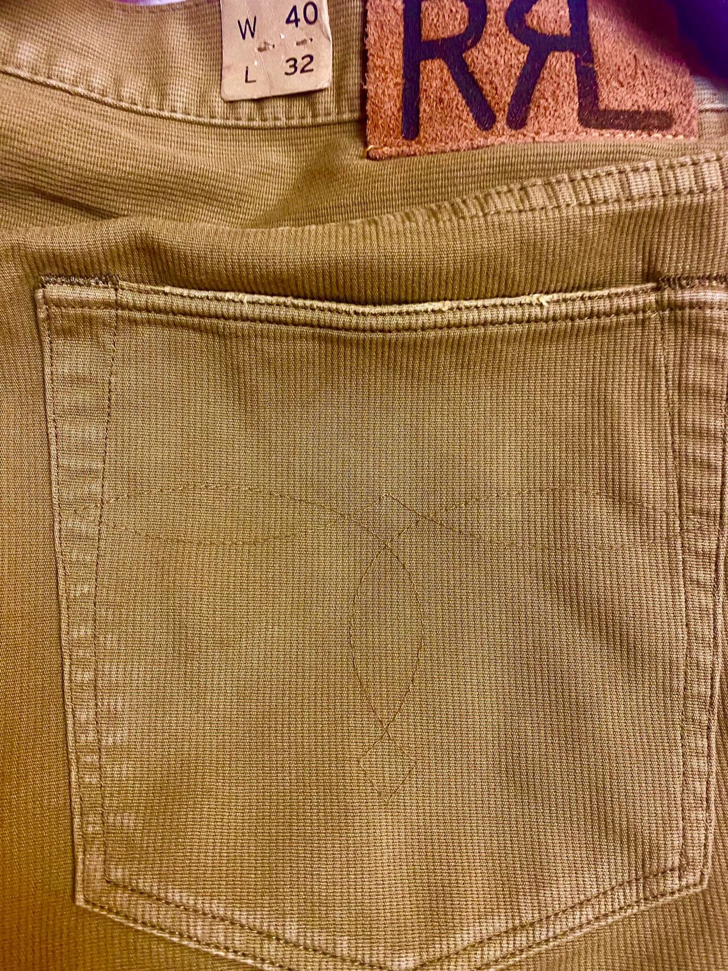 RRL Ralph Lauren 2015 RRL Slim Fit Washed Striped Casual Pants Size US 40 / EU 56 - 4 Thumbnail