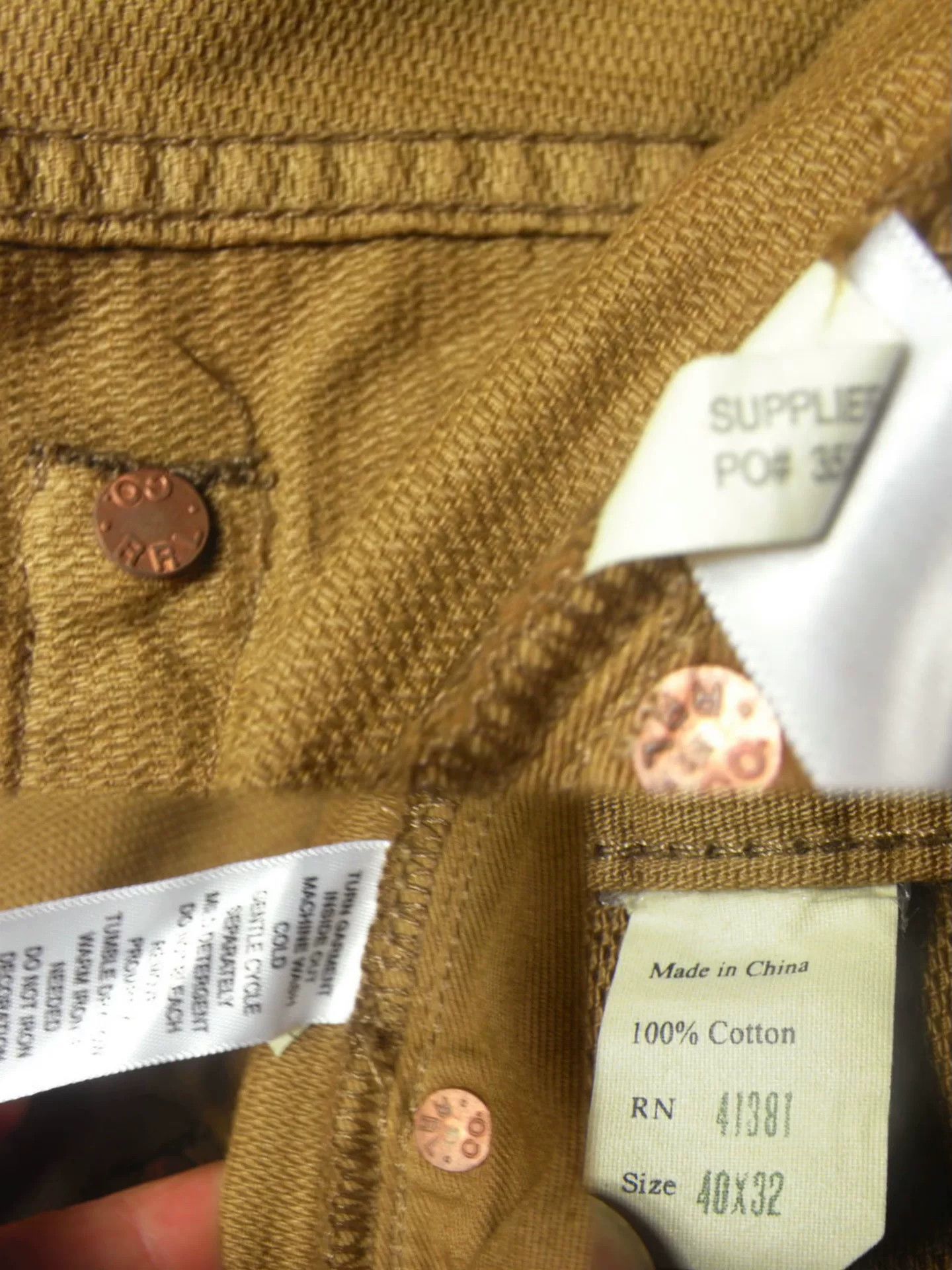 RRL Ralph Lauren 2015 RRL Slim Fit Washed Striped Casual Pants Size US 40 / EU 56 - 8 Thumbnail