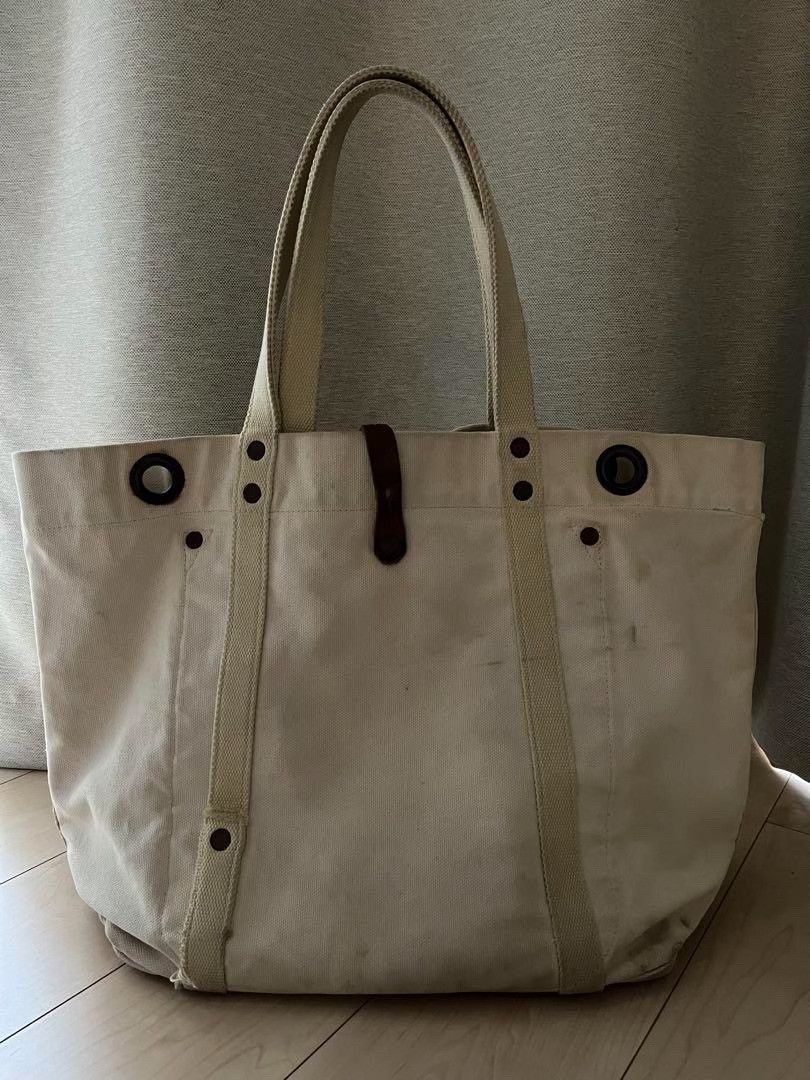 RRL Ralph Lauren RRL Vintage Canvas Nautical Tote Bag Size ONE SIZE - 3 Thumbnail