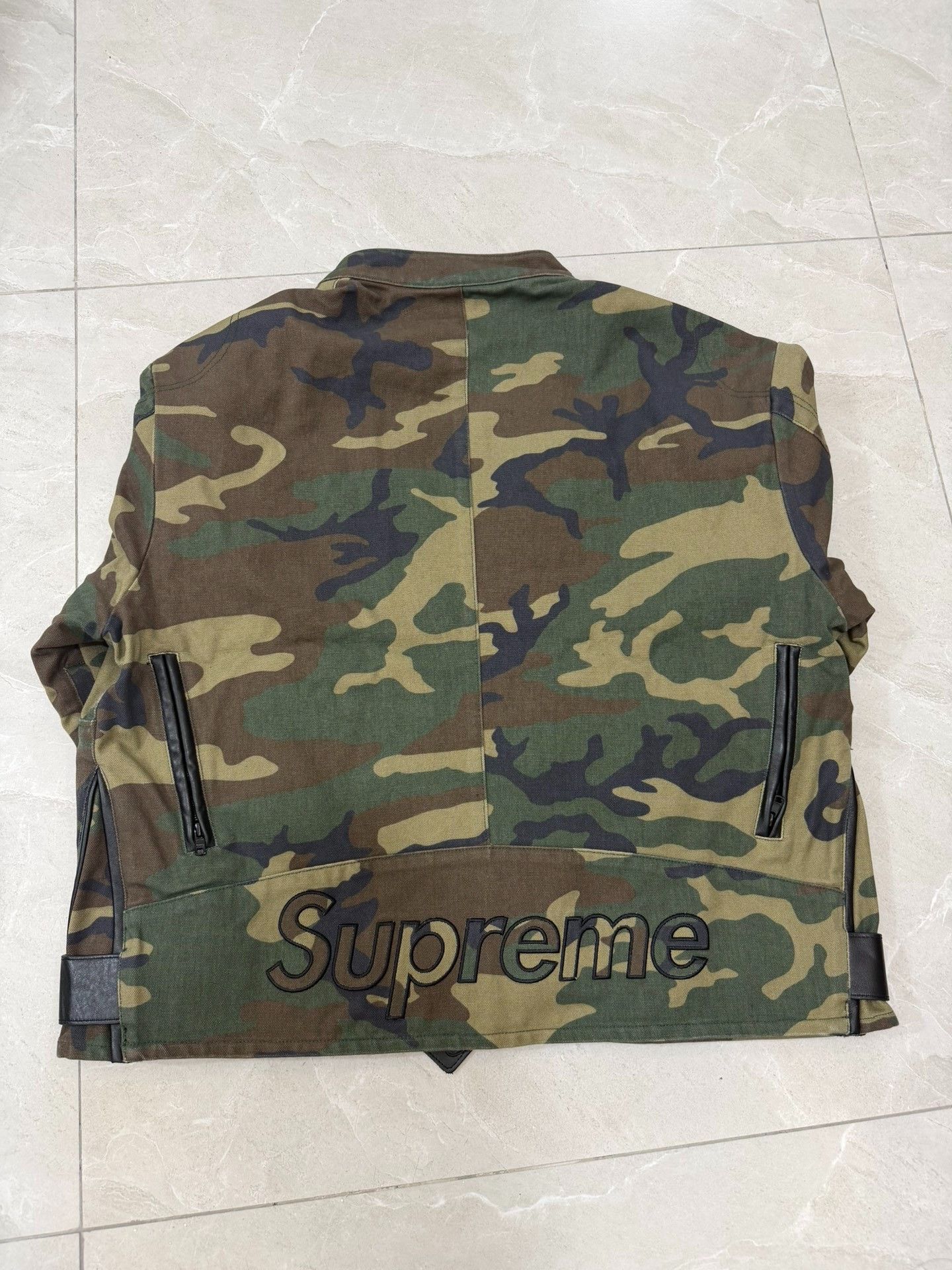 Supreme Supreme Vanson Leathers Cordura Jacket Size US L / EU 52-54 / 3 - 6 Thumbnail