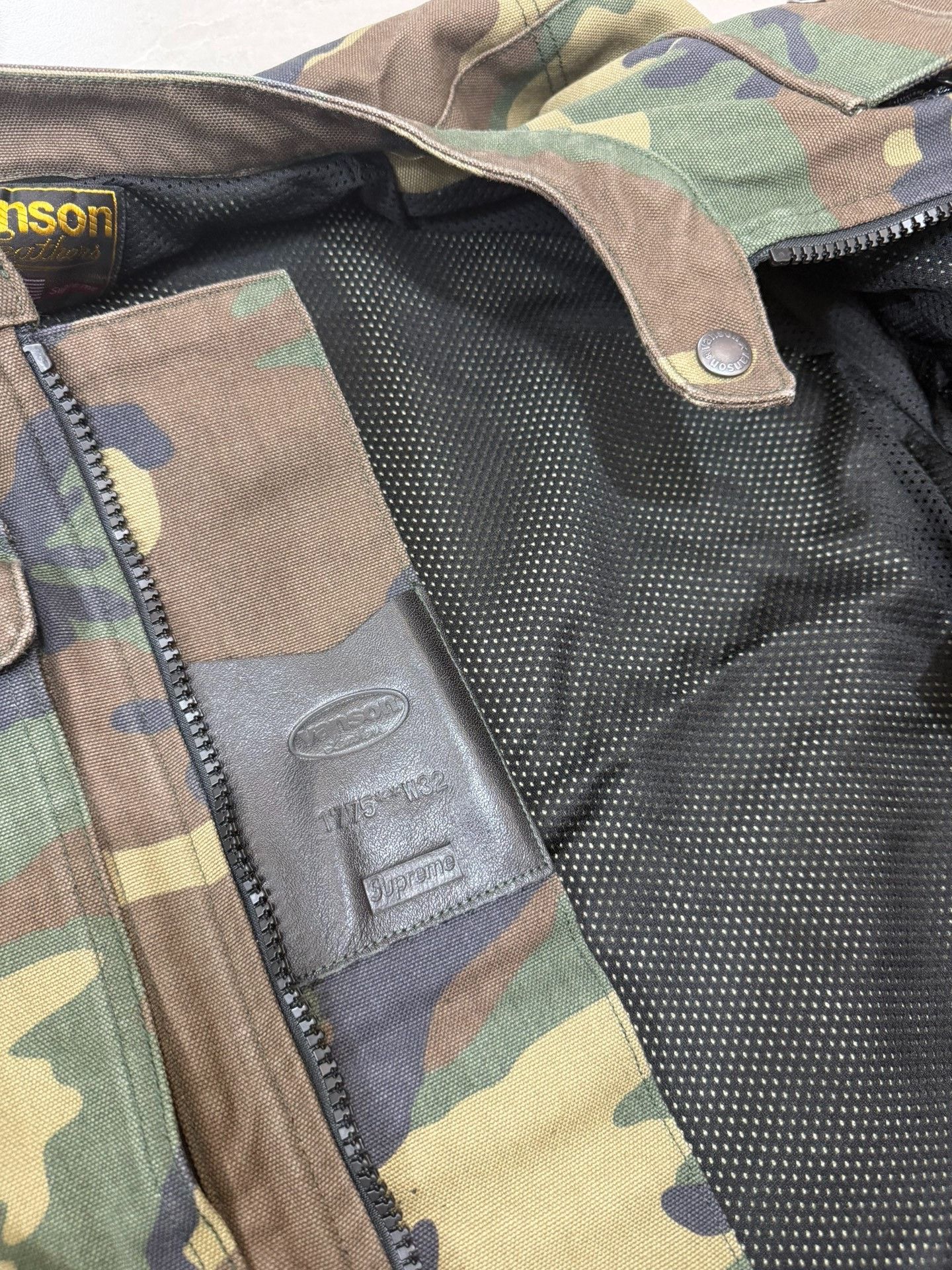 Supreme Supreme Vanson Leathers Cordura Jacket Size US L / EU 52-54 / 3 - 5 Thumbnail