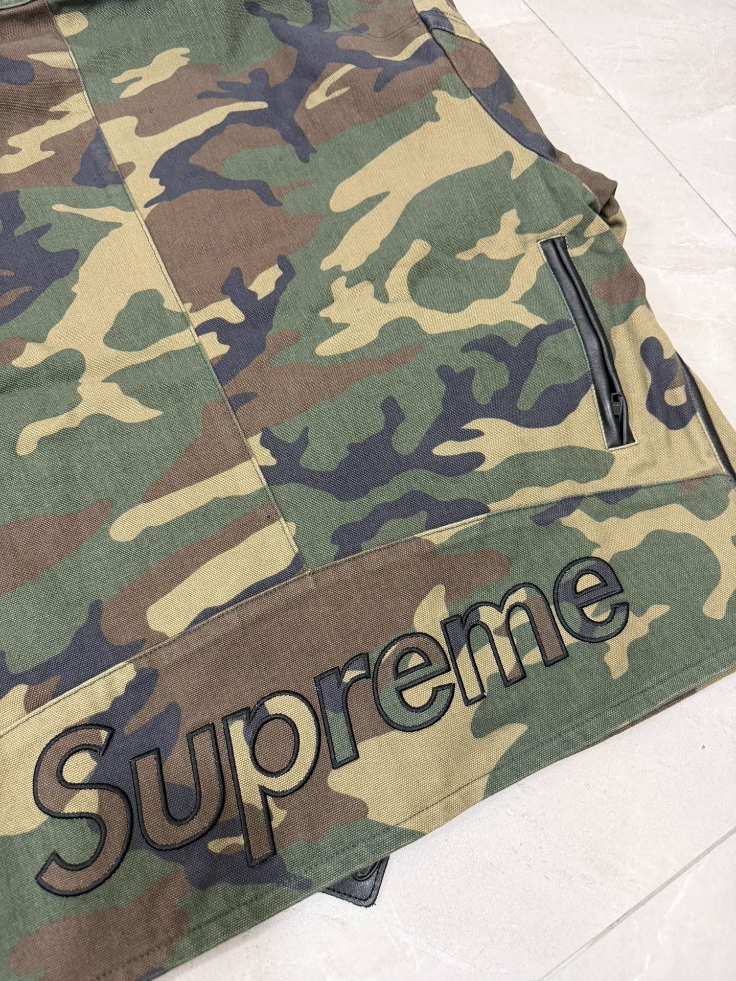 Supreme Supreme Vanson Leathers Cordura Jacket Size US L / EU 52-54 / 3 - 7 Thumbnail