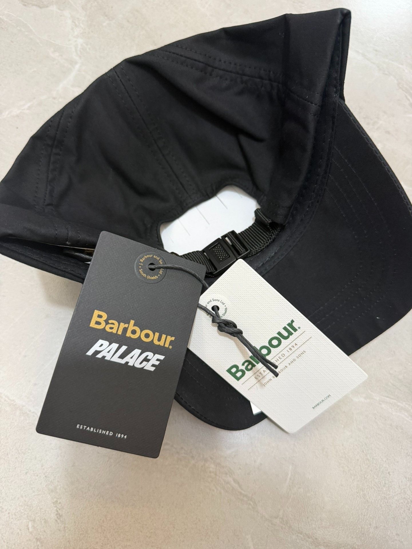 Palace PALACE x BARBOUR Cotton Baseball Cap Size ONE SIZE - 3 Thumbnail
